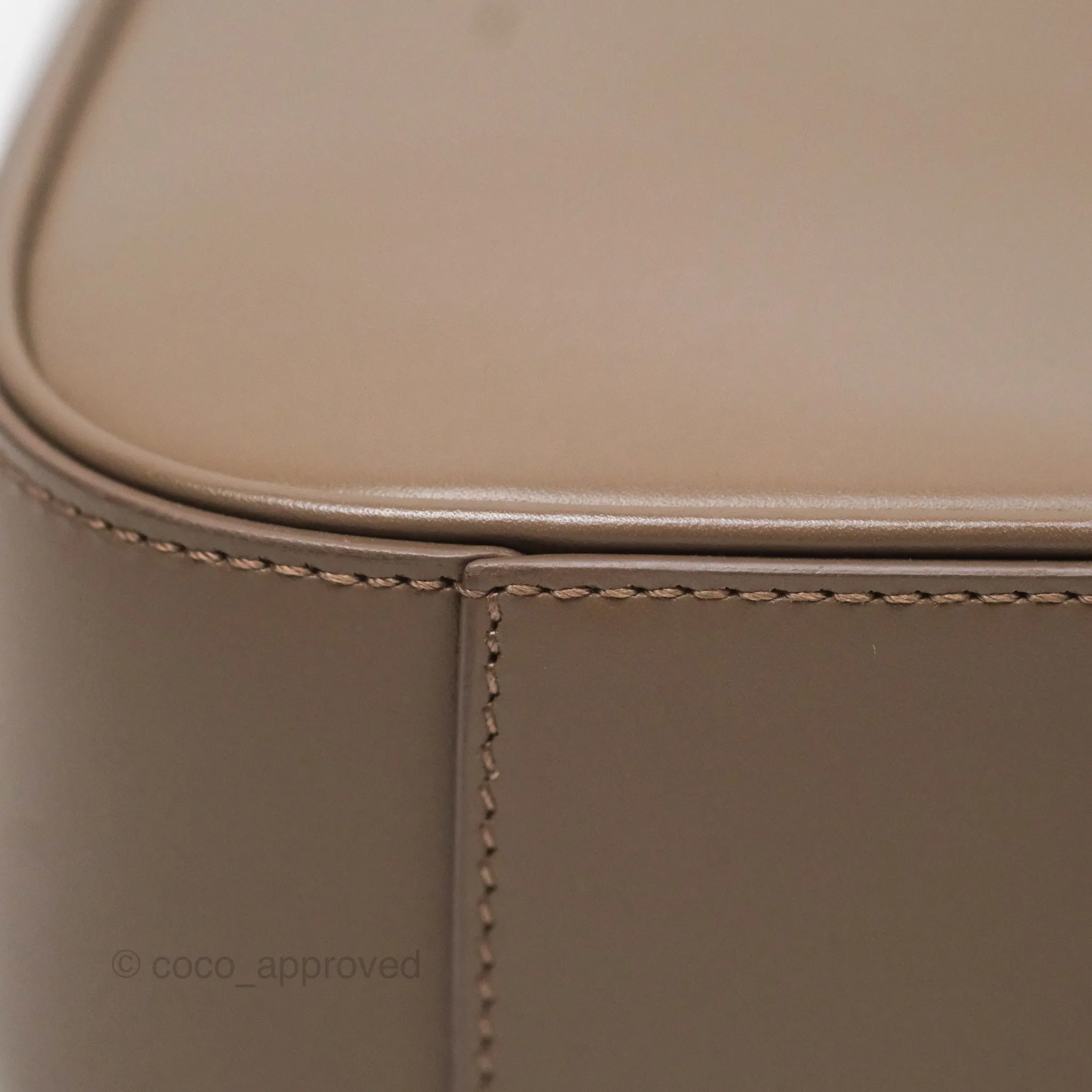 Saint Laurent Le 5  7 Taupe Calfskin Bronze Brass Hardware