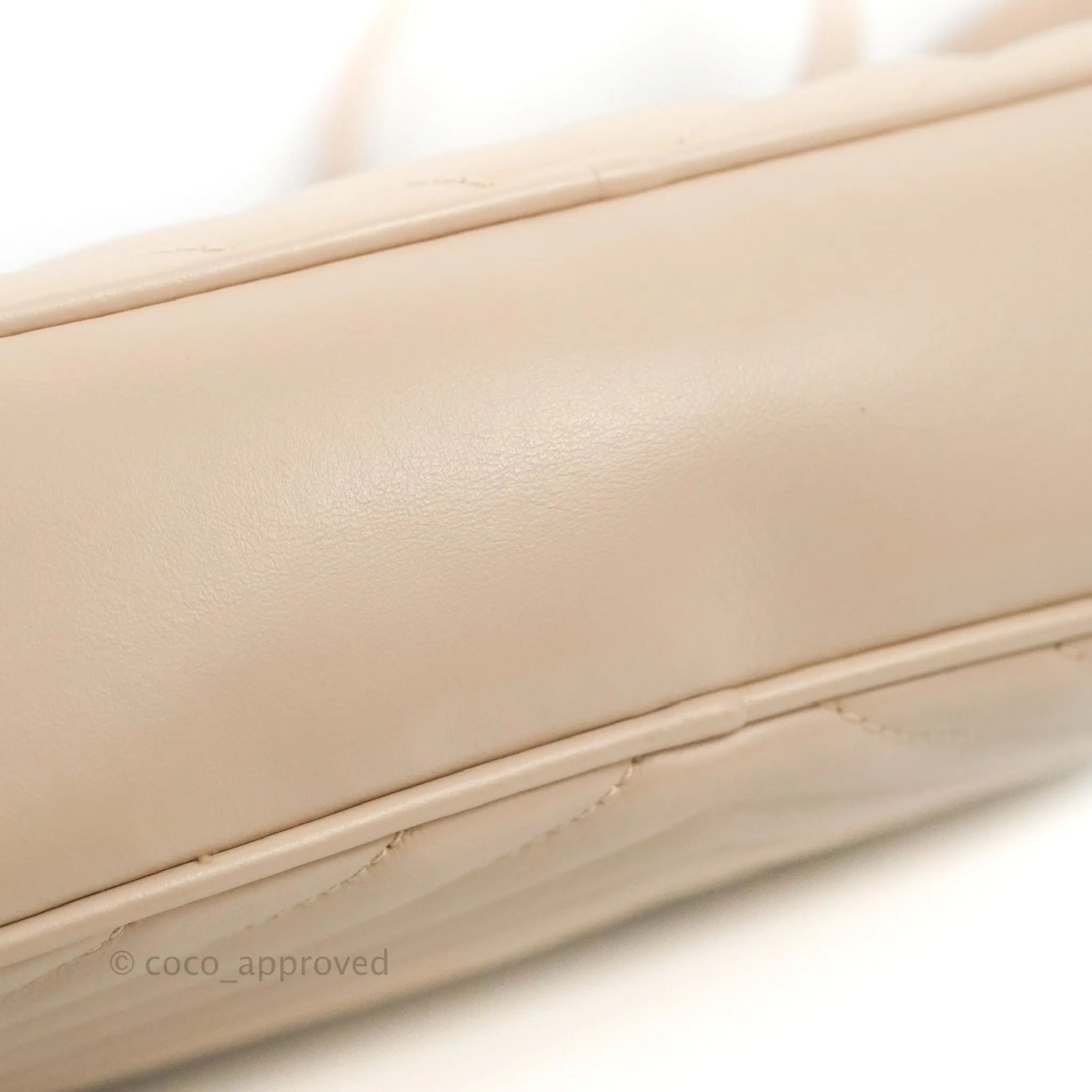 Saint Laurent Lou Quilted Camera Bag Pale Pink Calfskin Ruthenium Hardware