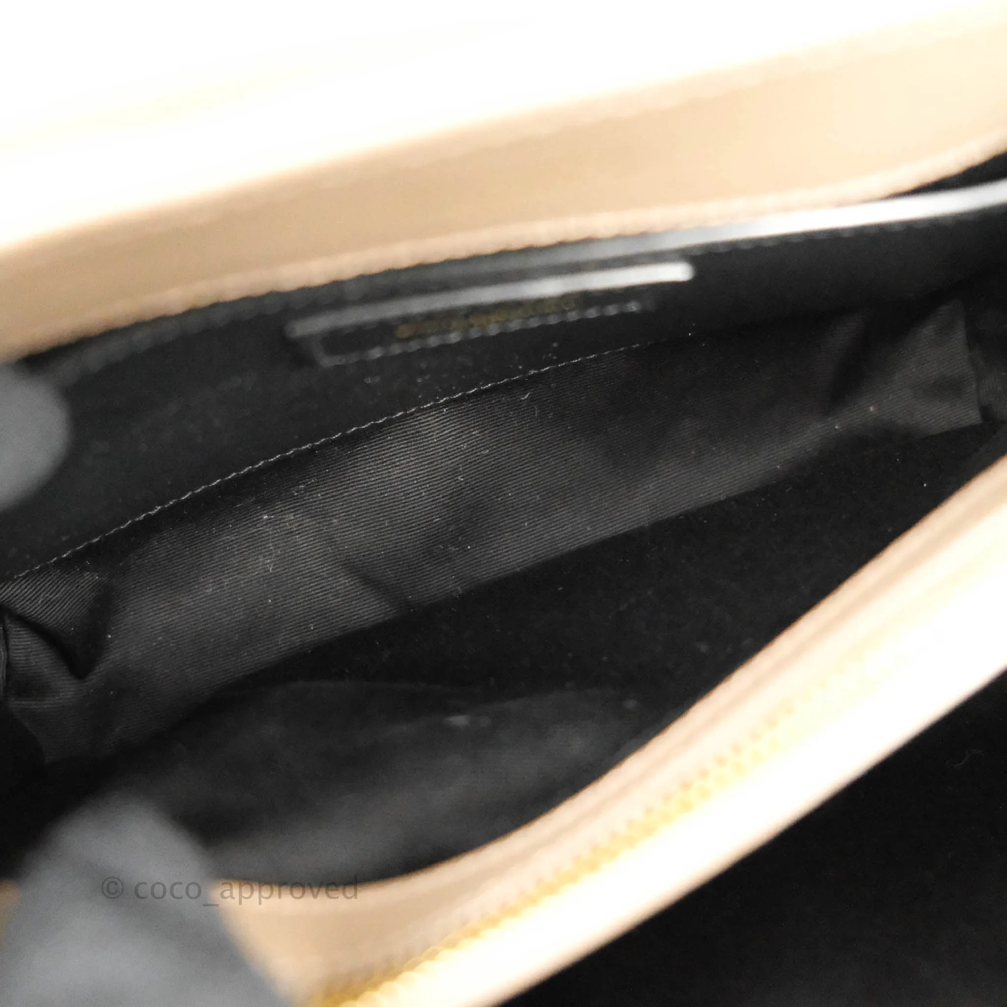 Saint Laurent Loulou Small Bag Taupe Gold Hardware