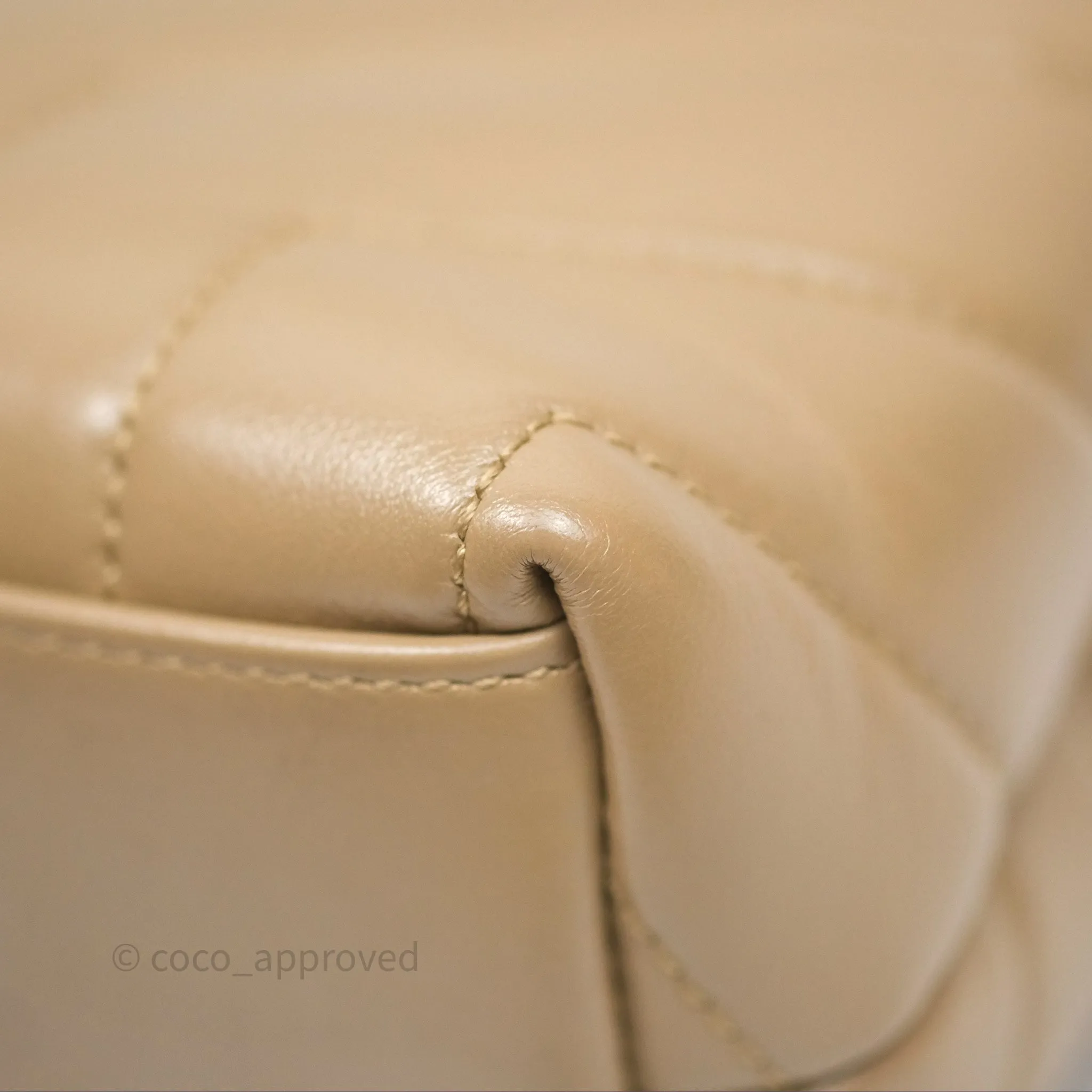 Saint Laurent Loulou Small Flap Bag Beige Gold Hardware