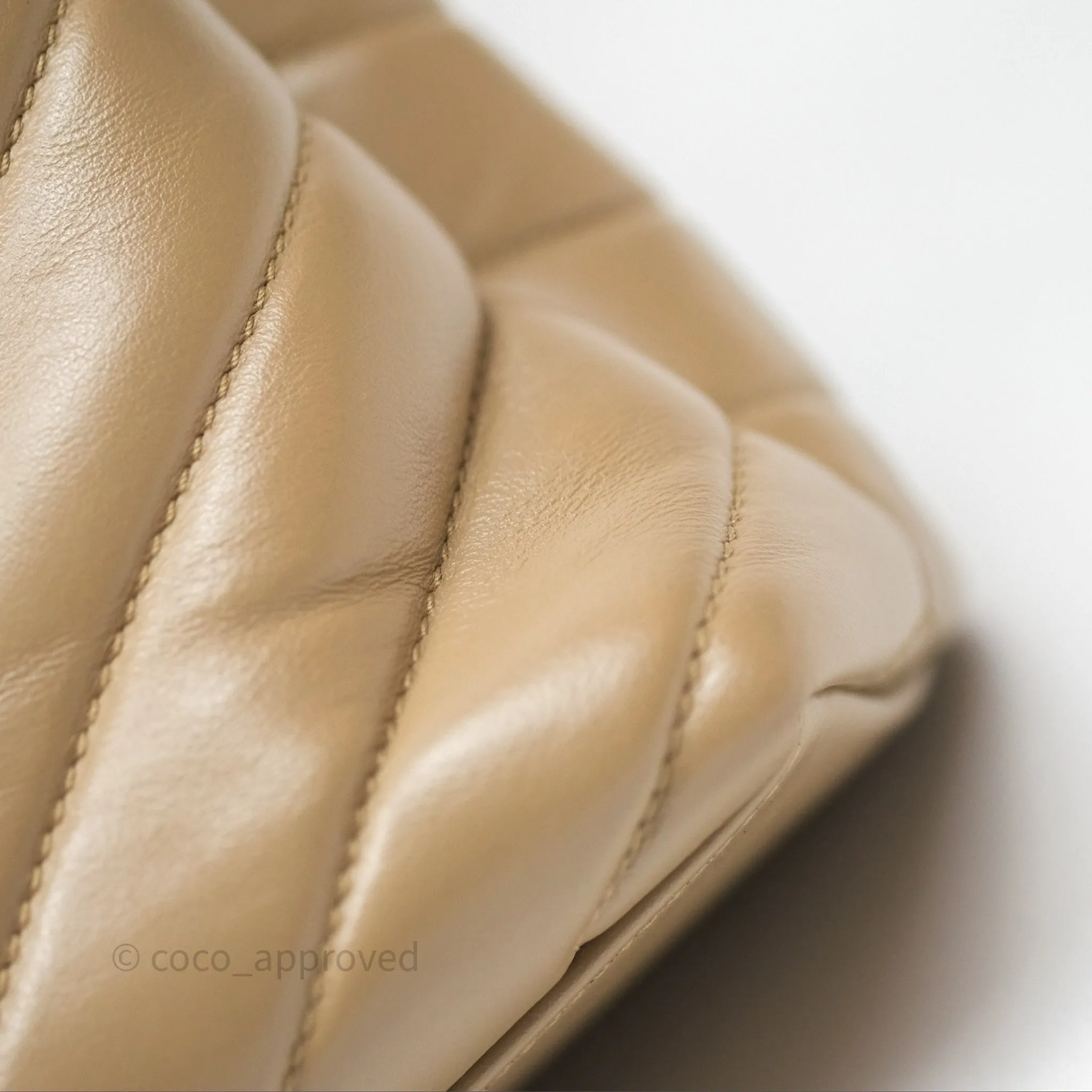 Saint Laurent Loulou Small Flap Bag Beige Gold Hardware