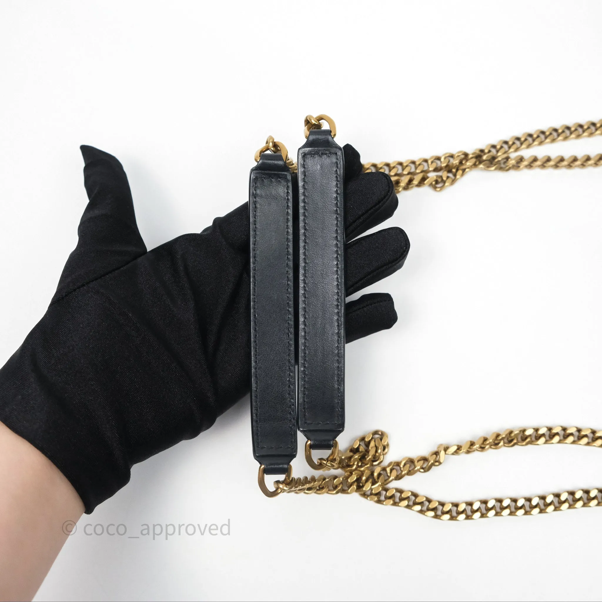 Saint Laurent Loulou Small Flap Bag Black Gold Hardware