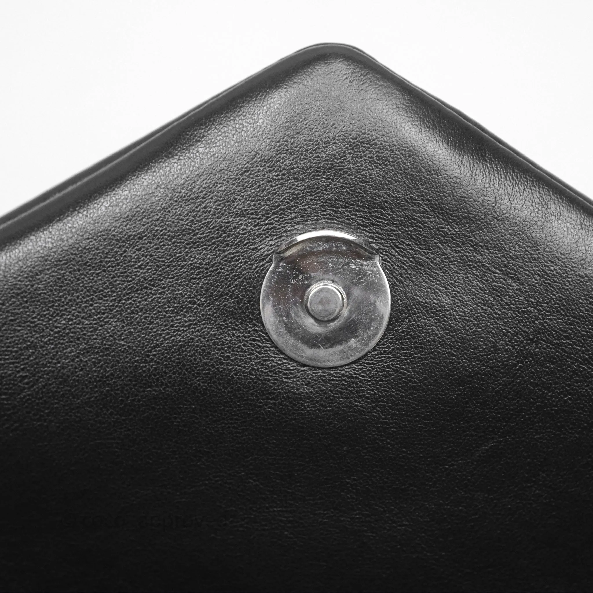 Saint Laurent Loulou Small Flap Bag Black Silver Hardware