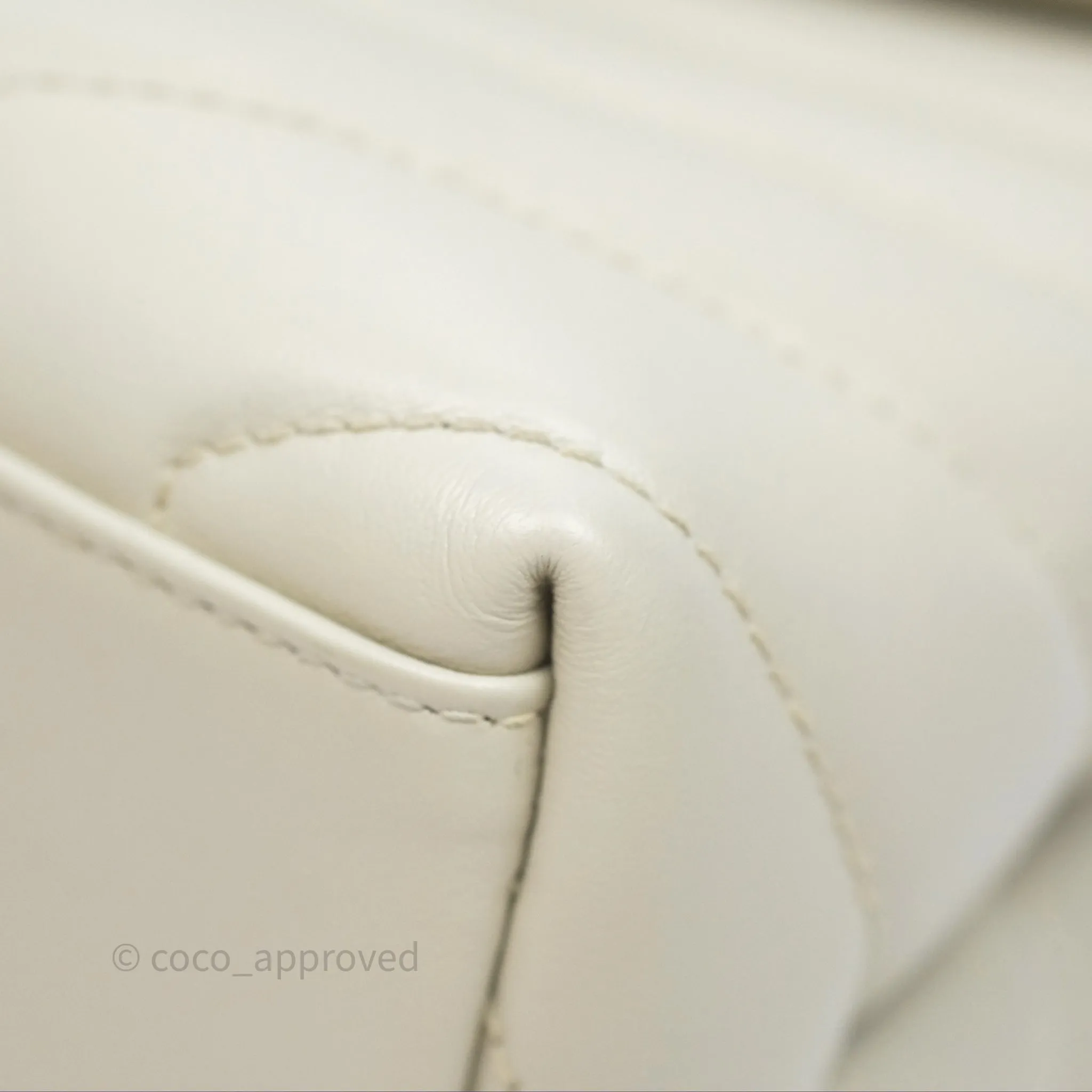 Saint Laurent Loulou Small Flap Bag Ivory Light Beige Gold Hardware