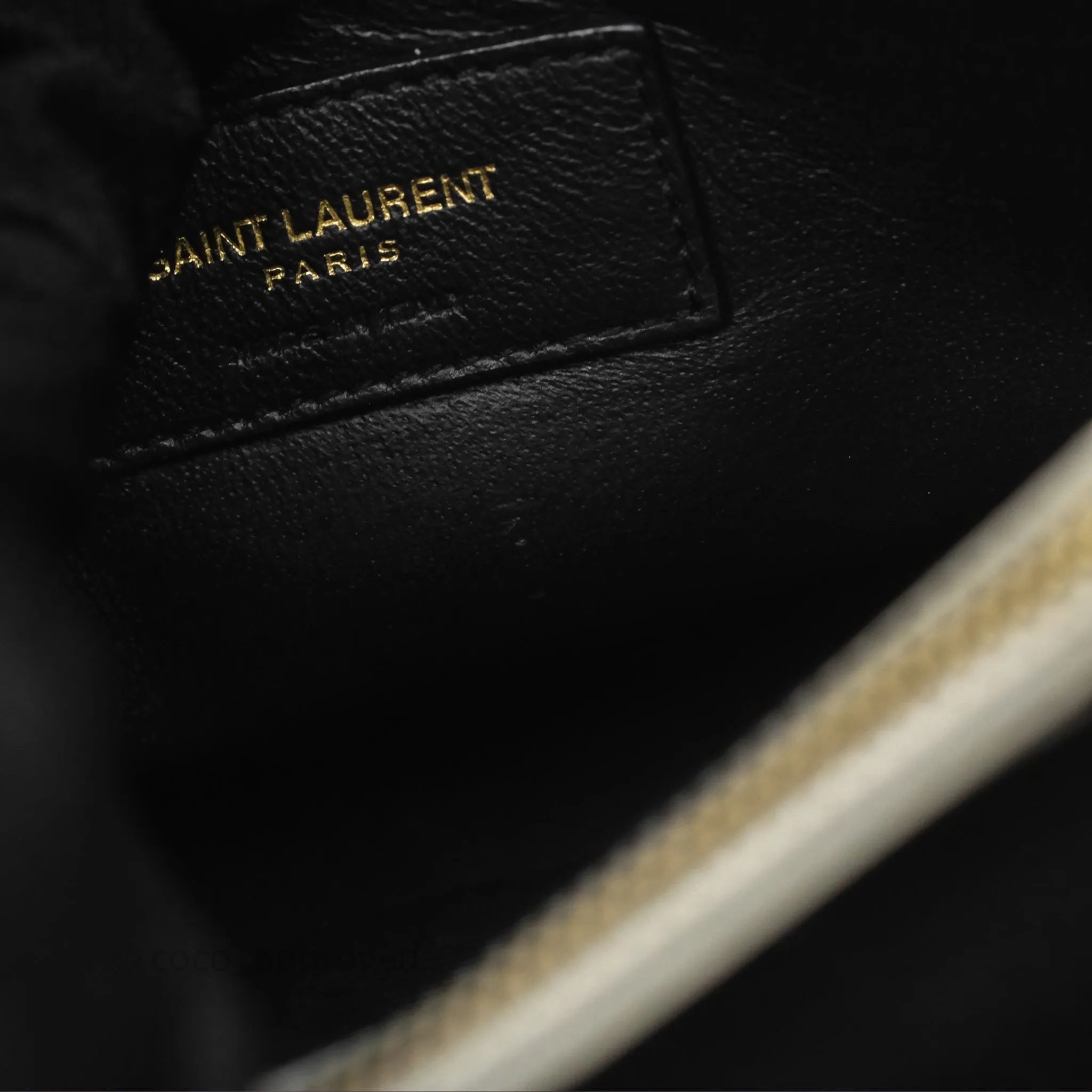 Saint Laurent Loulou Small Flap Bag Ivory Light Beige Gold Hardware
