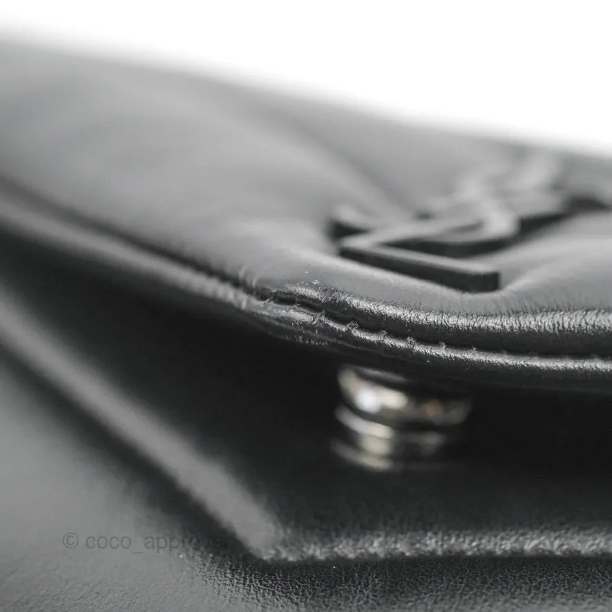 Saint Laurent Loulou Toy Quilted Leather Shoulder Bag Black