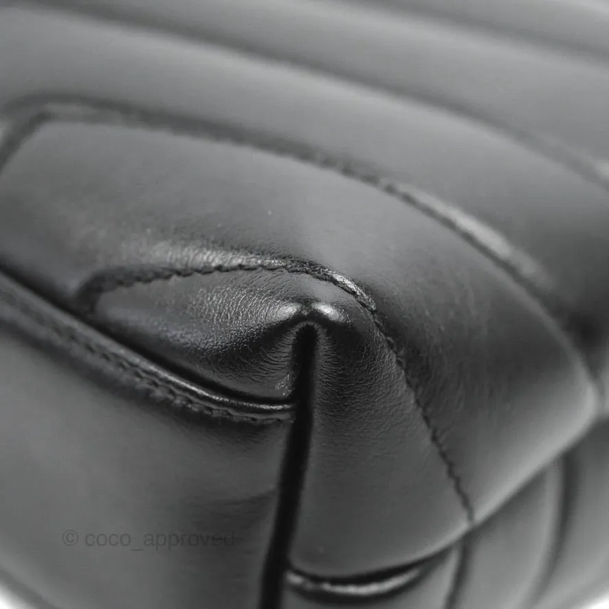 Saint Laurent Loulou Toy Quilted Leather Shoulder Bag Black