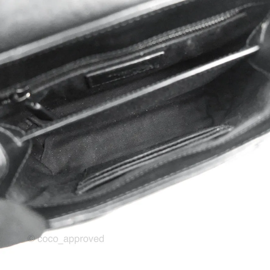 Saint Laurent Loulou Toy Quilted Leather Shoulder Bag Black