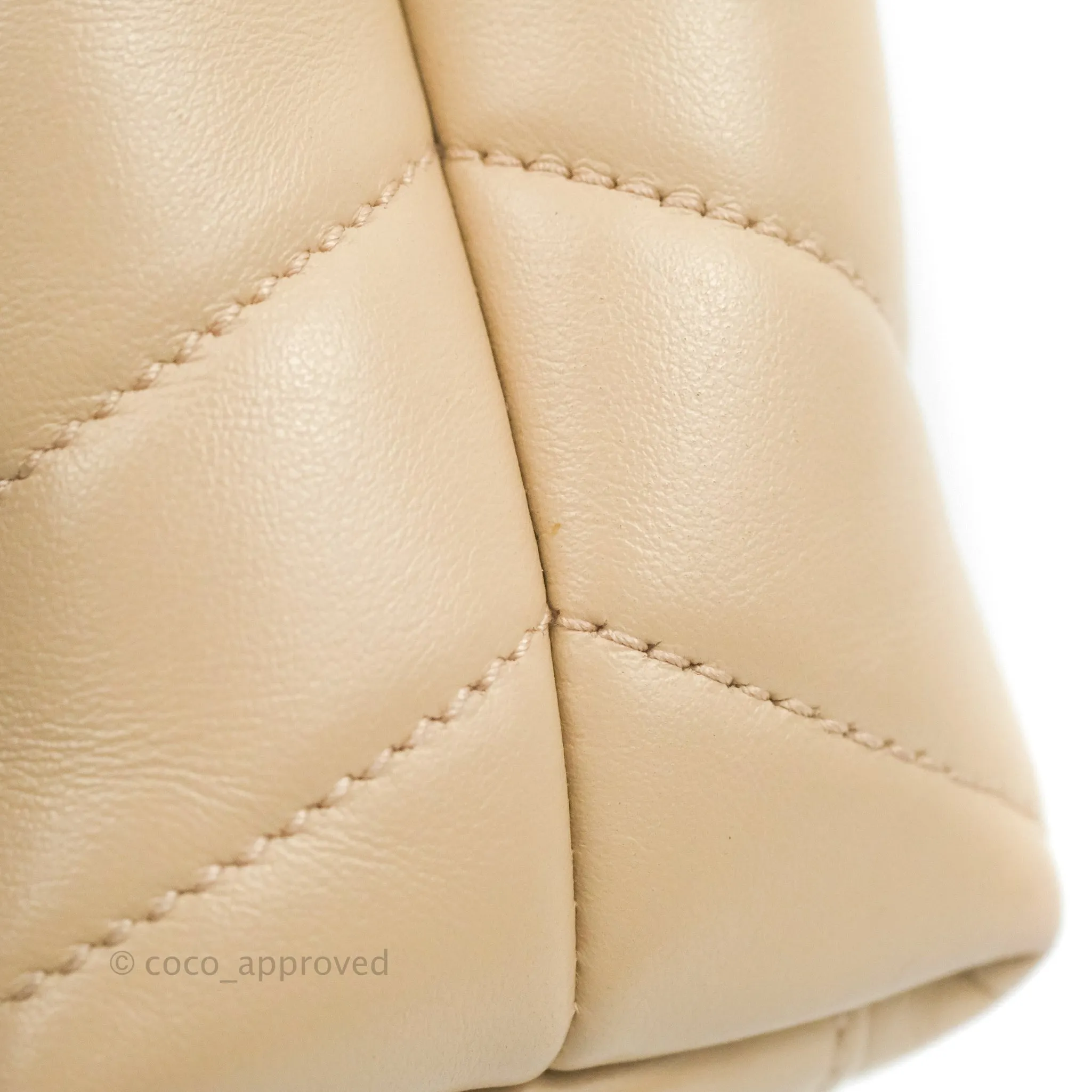 Saint Laurent Loulou Toy Quilted Leather Shoulder Bag Light Beige