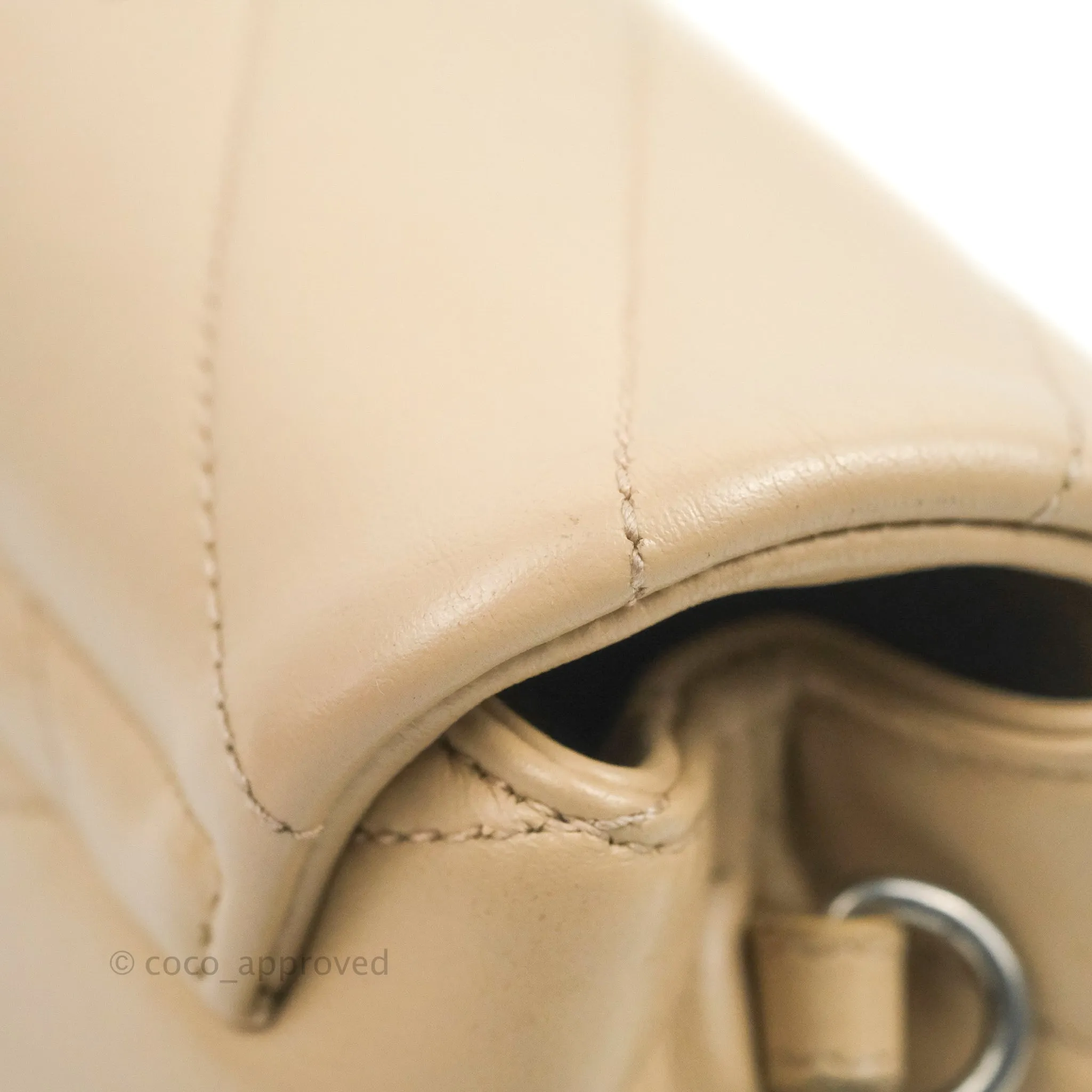 Saint Laurent Loulou Toy Quilted Leather Shoulder Bag Light Beige