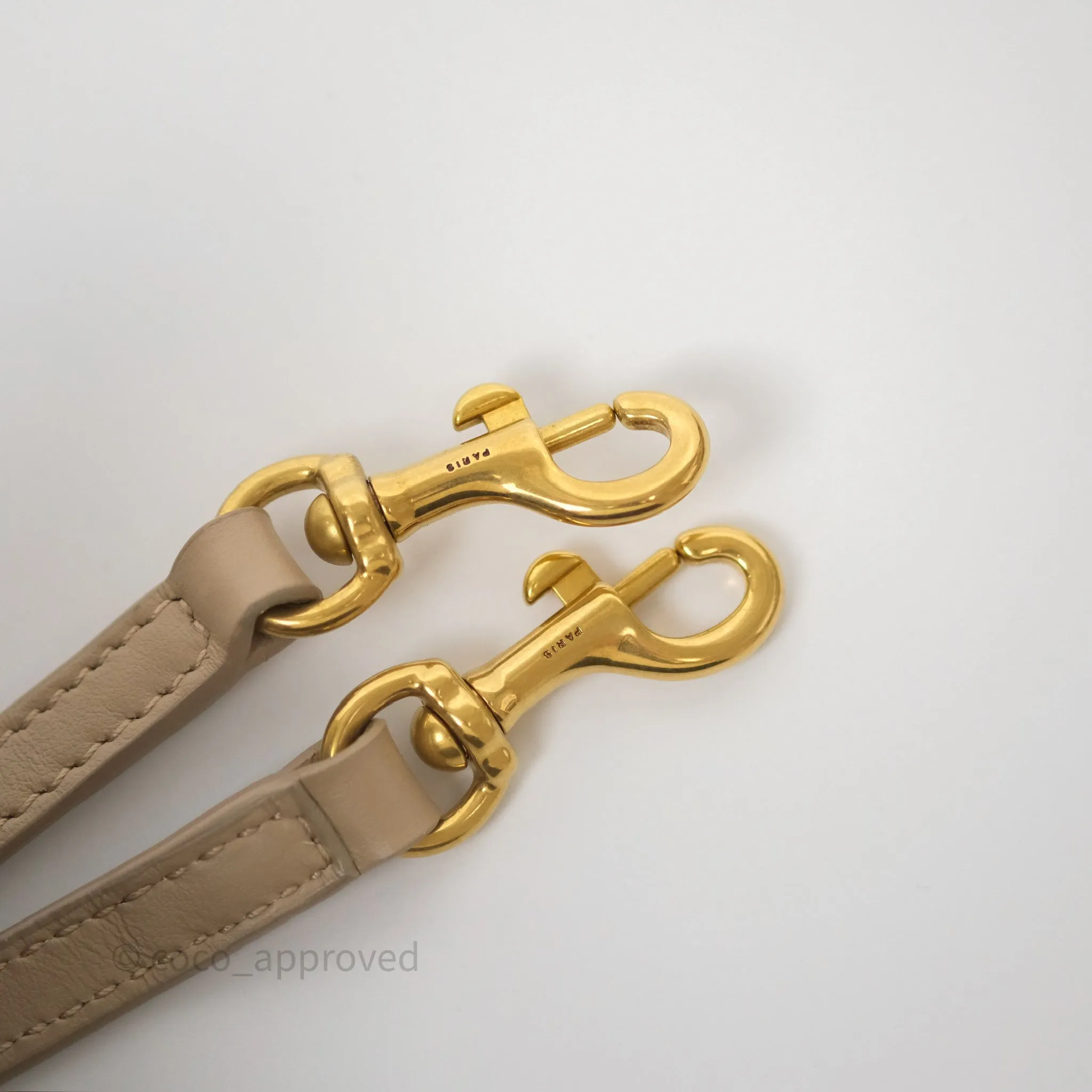 Saint Laurent Loulou Toy Shoulder Bag Beige