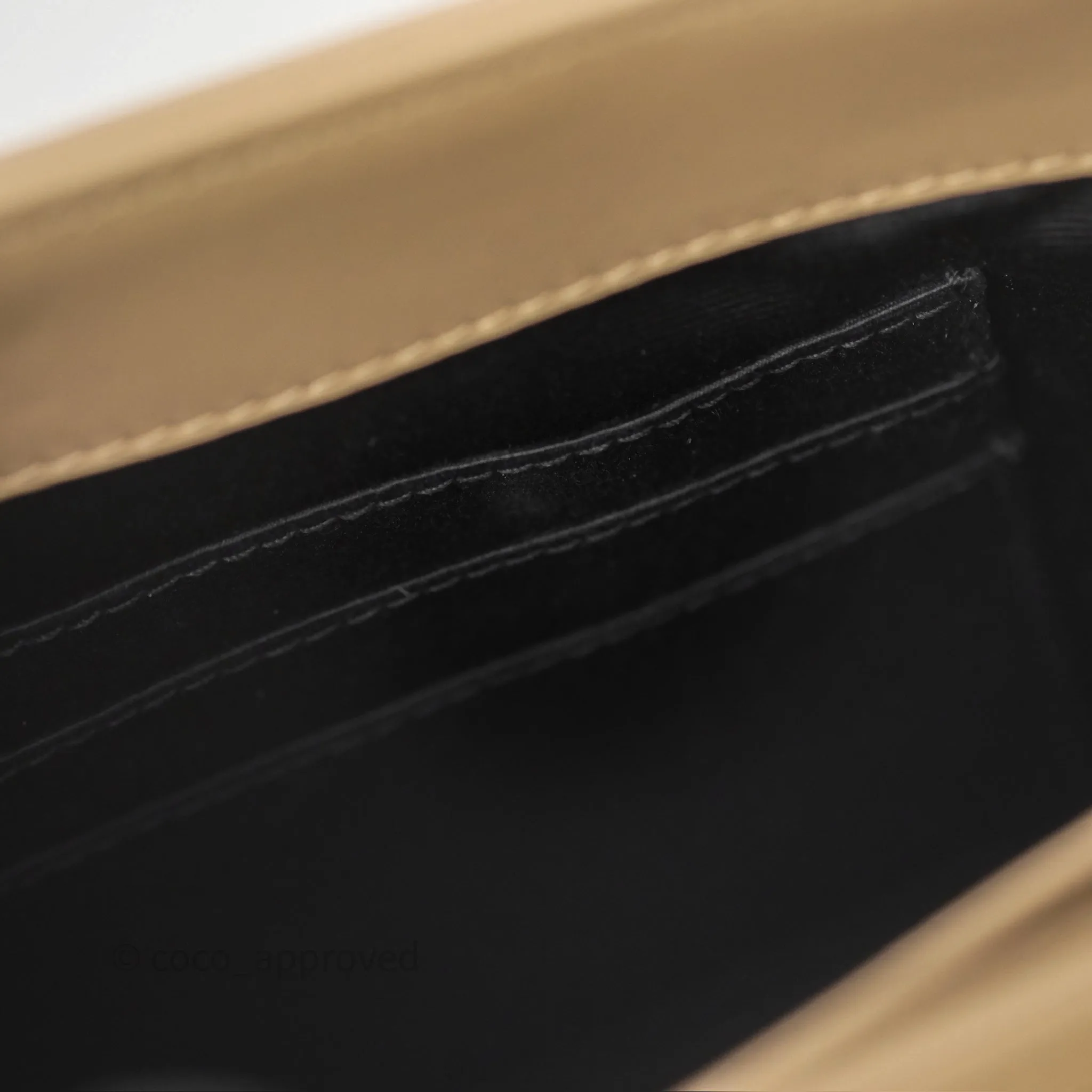 Saint Laurent Loulou Toy Shoulder Bag Beige