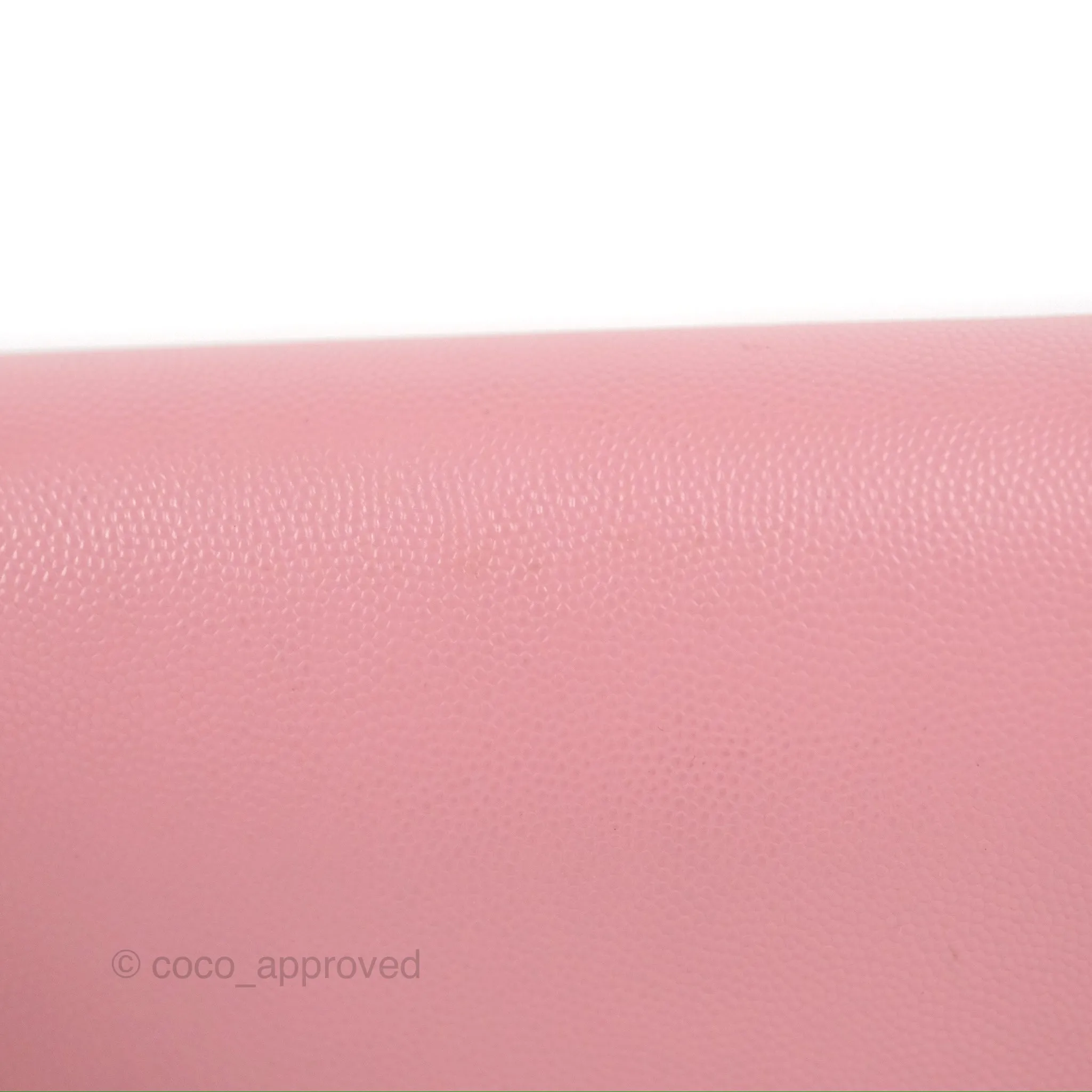 Saint Laurent Medium Classic Monogram Kate Pink Grained Calfskin