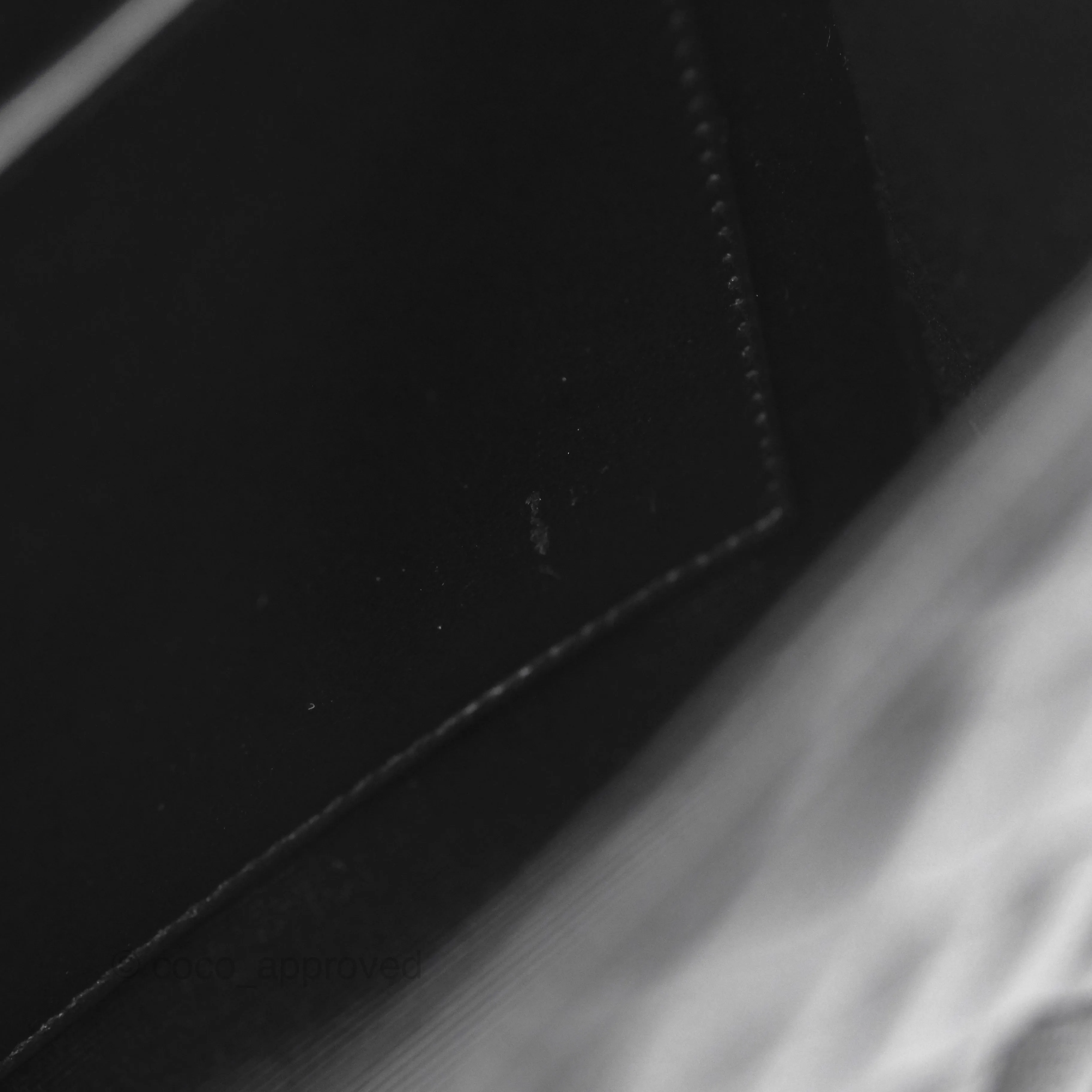 Saint Laurent Medium Envelope Black Caviar Silver Hardware