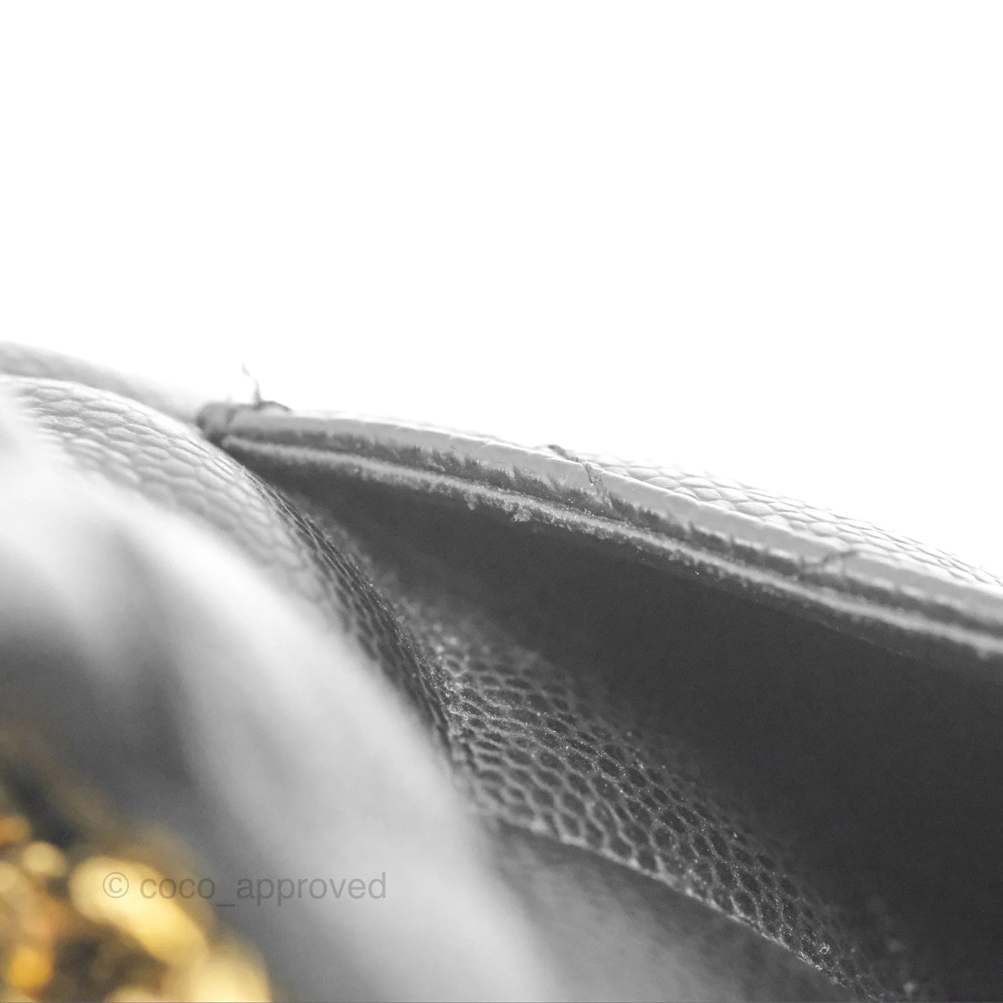 Saint Laurent Medium Niki Chain Bag Crinkled Calfskin So Black