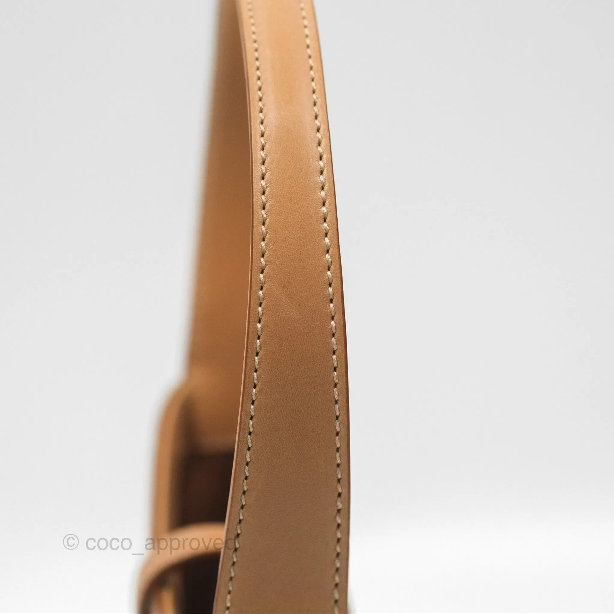 Saint Laurent Mini Le 5  7 Tan Calfskin Bronze Brass Hardware