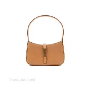 Saint Laurent Mini Le 5  7 Tan Calfskin Bronze Brass Hardware