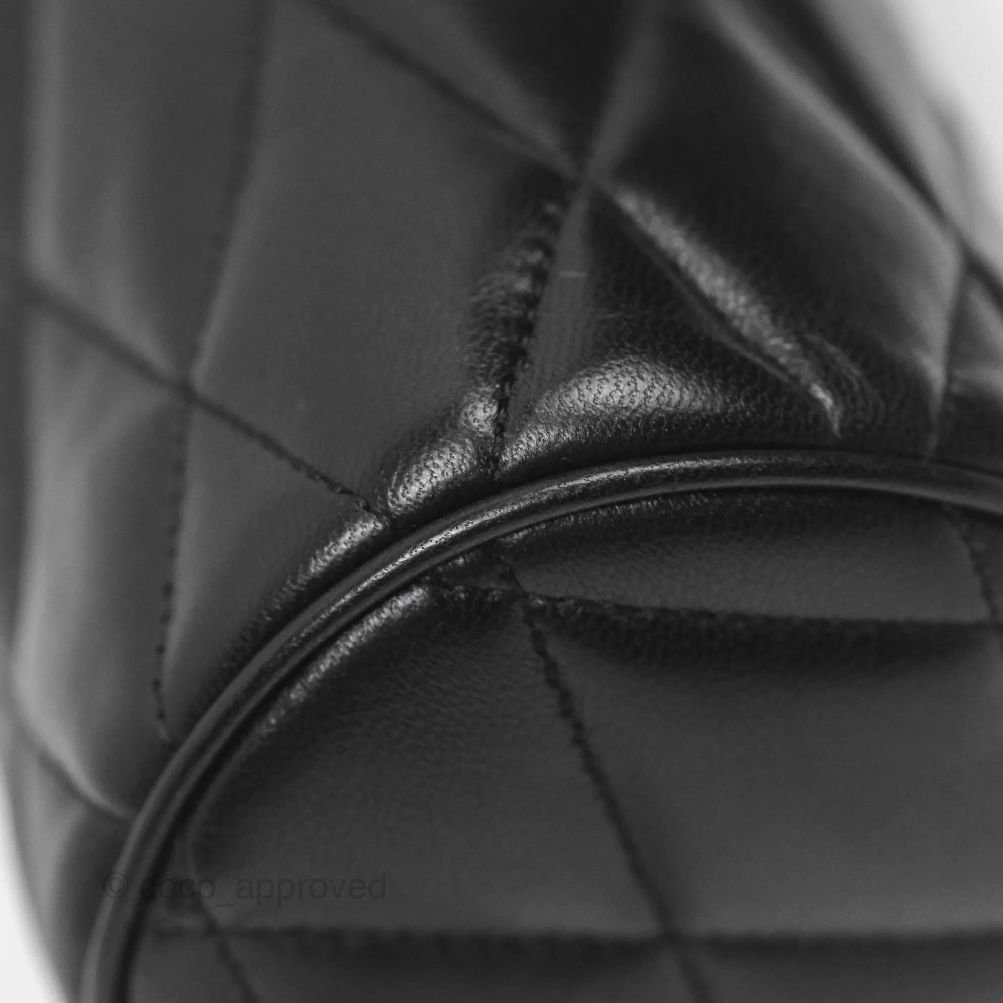 Saint Laurent Mini Sade Tube Shoulder Bag Black Lambskin