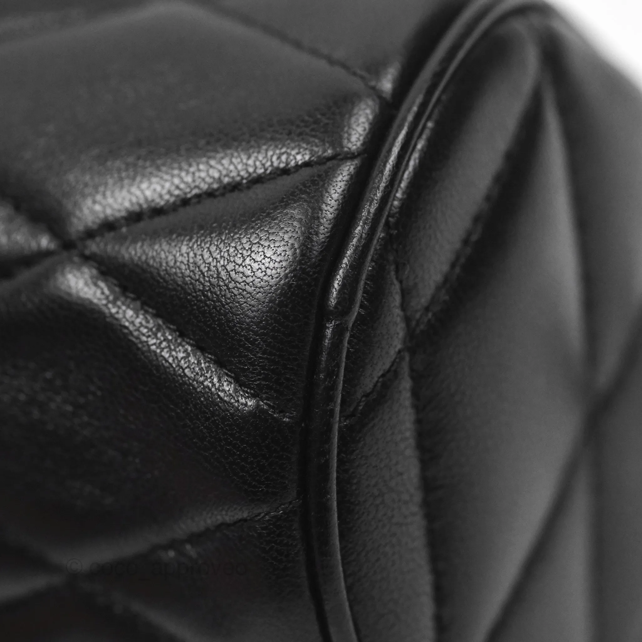 Saint Laurent Mini Sade Tube Shoulder Bag Black Lambskin