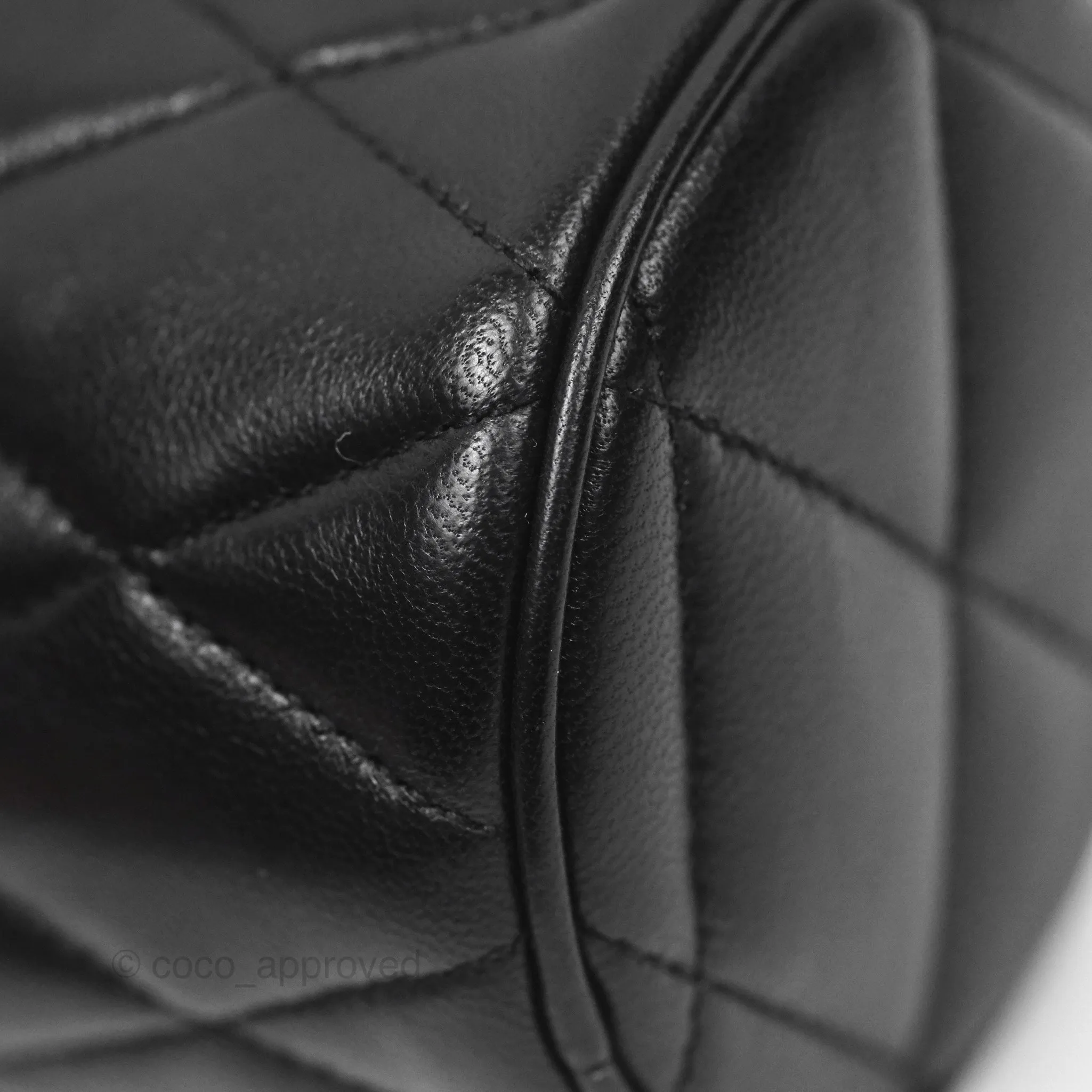 Saint Laurent Mini Sade Tube Shoulder Bag Black Lambskin