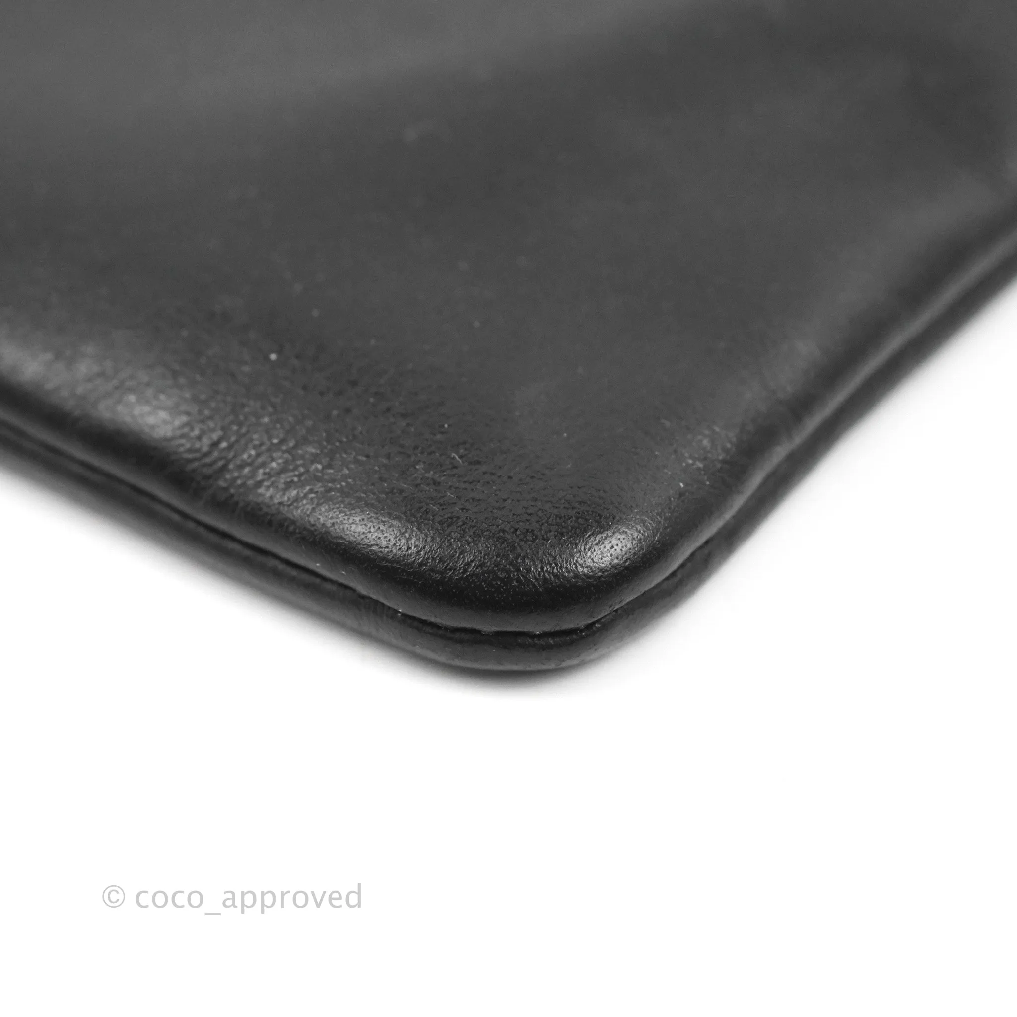 Saint Laurent Monogram Pouch Bag Black Gold Hardware