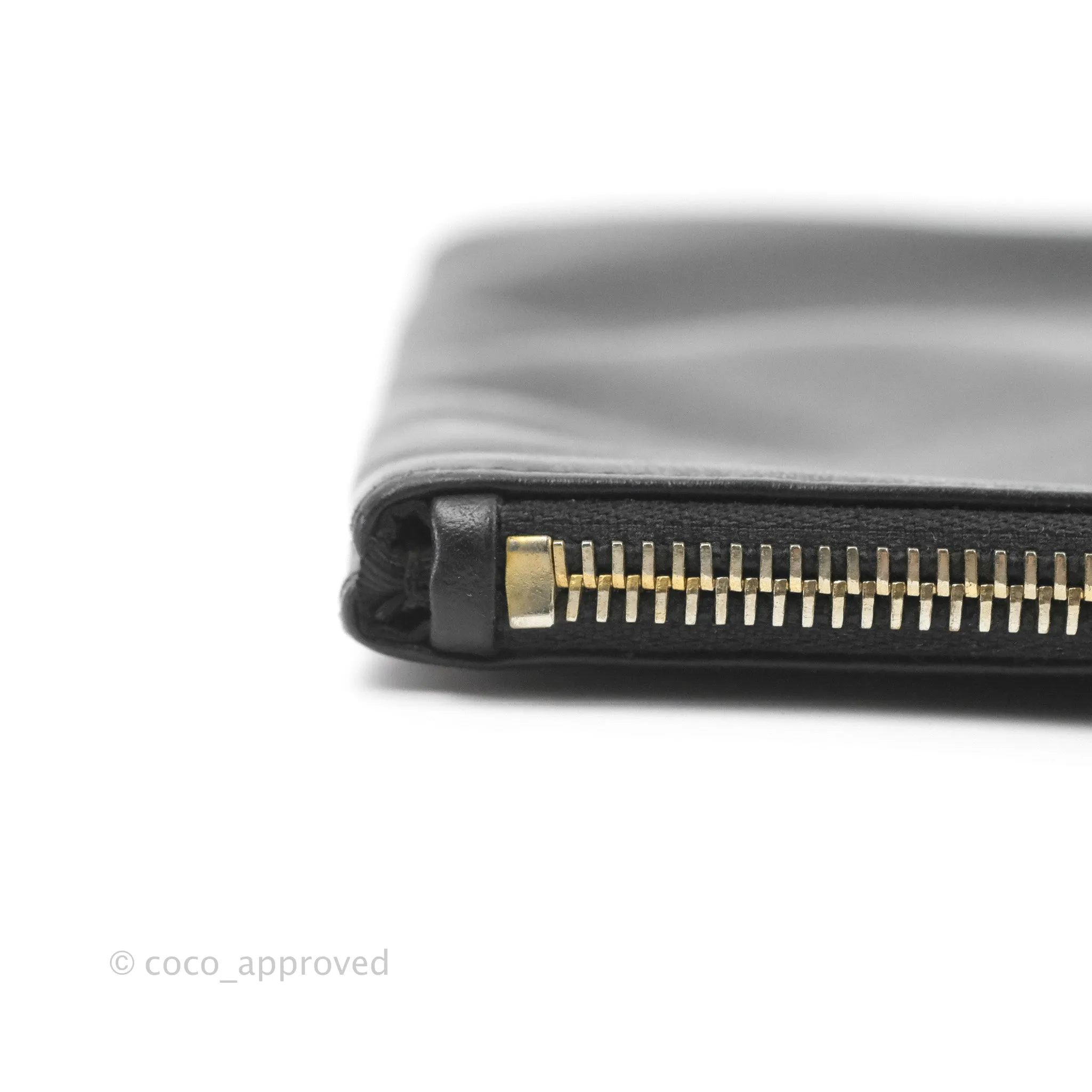 Saint Laurent Monogram Pouch Bag Black Gold Hardware