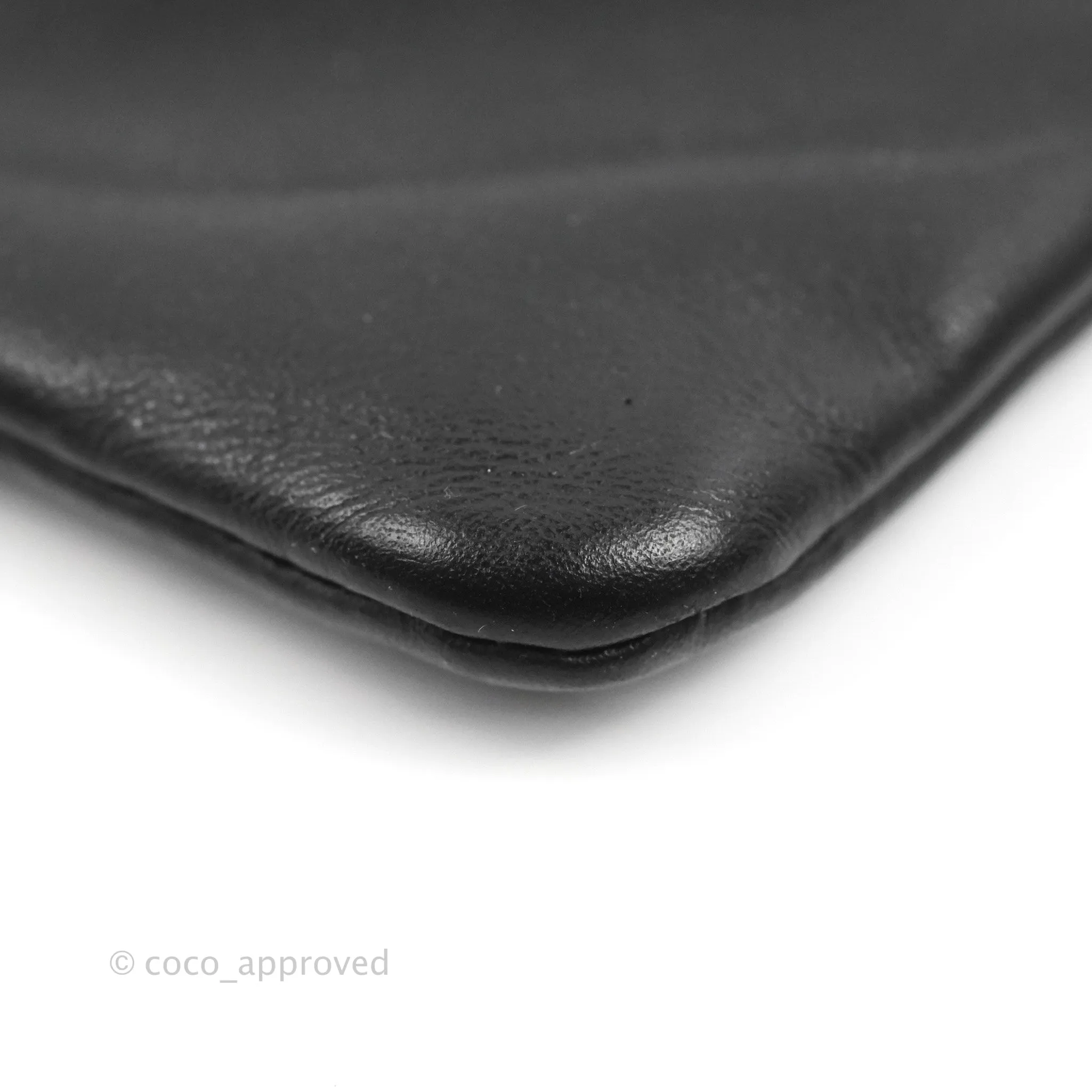 Saint Laurent Monogram Pouch Bag Black Gold Hardware