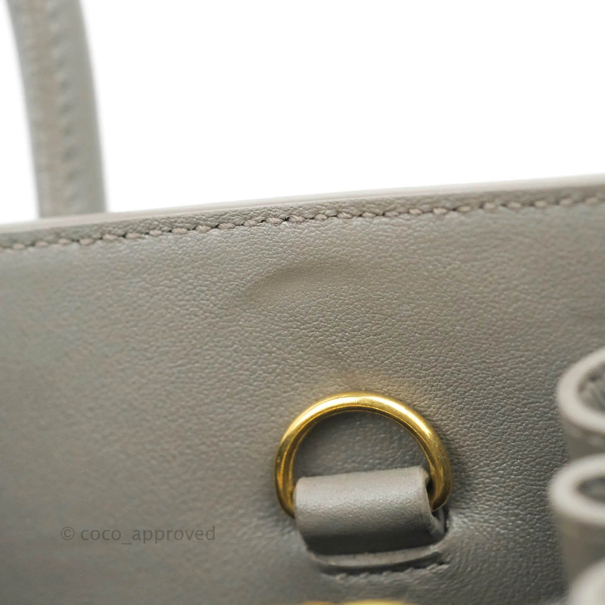 Saint Laurent Sac De Jour Grey Calfskin Baby