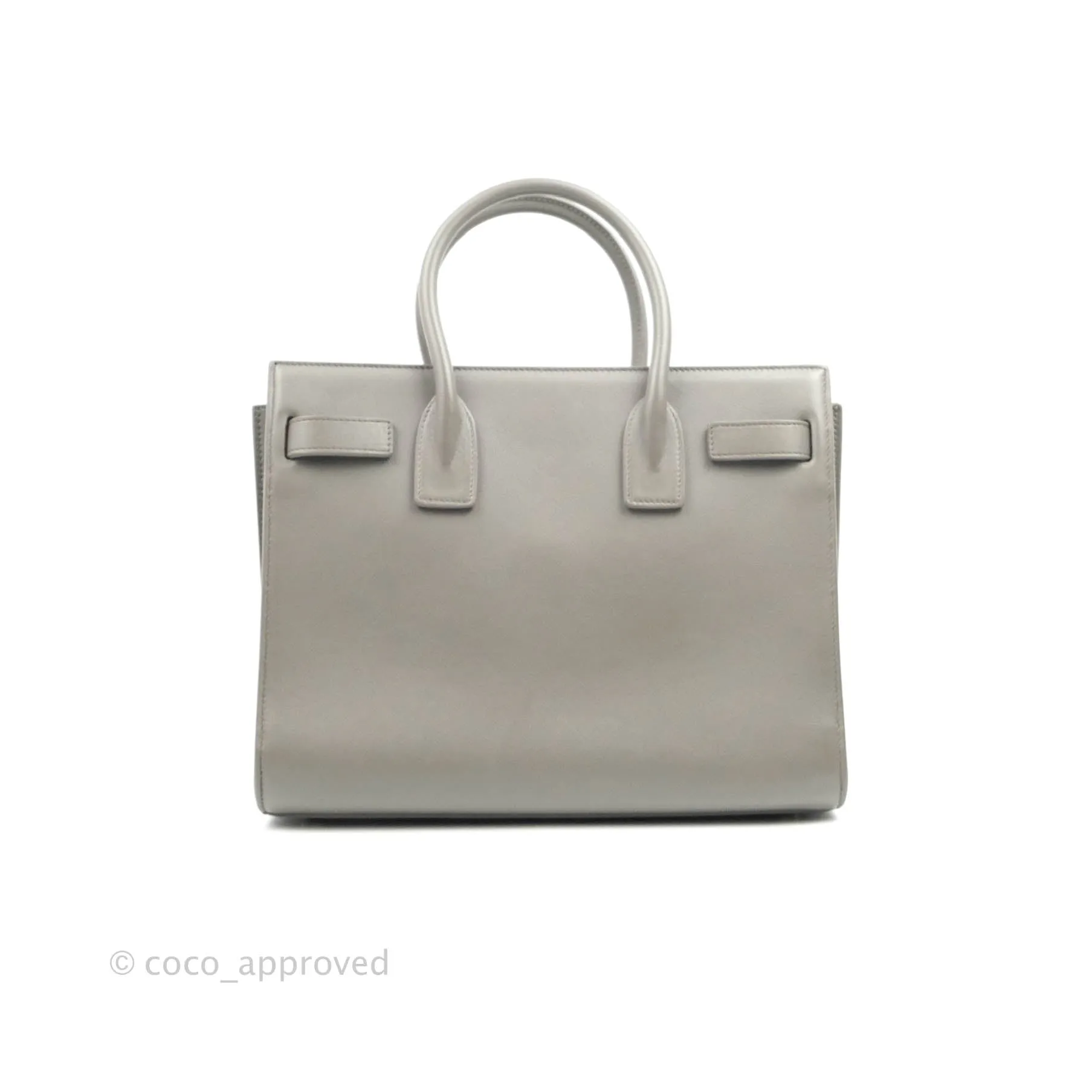 Saint Laurent Sac De Jour Grey Calfskin Baby