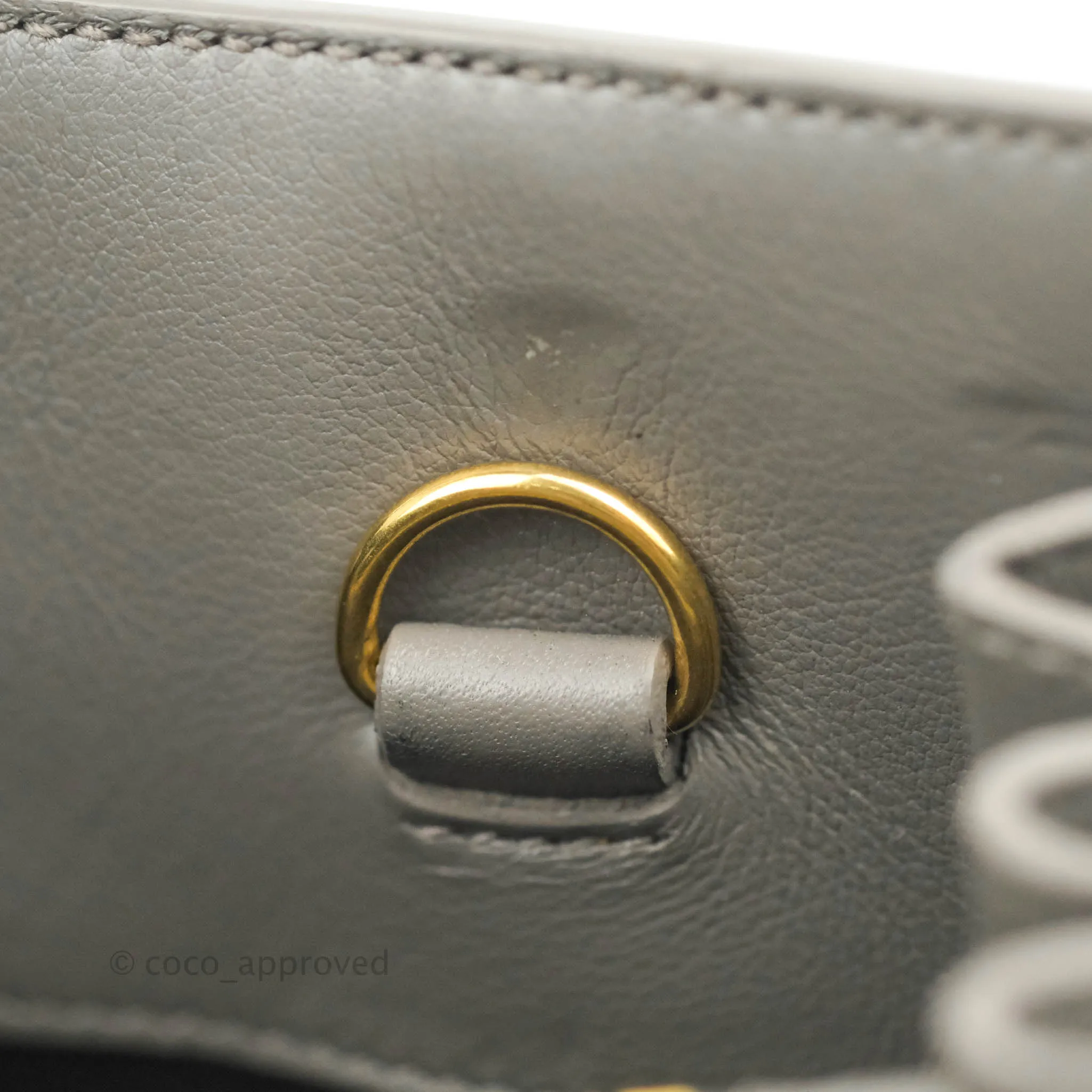 Saint Laurent Sac De Jour Grey Calfskin Baby