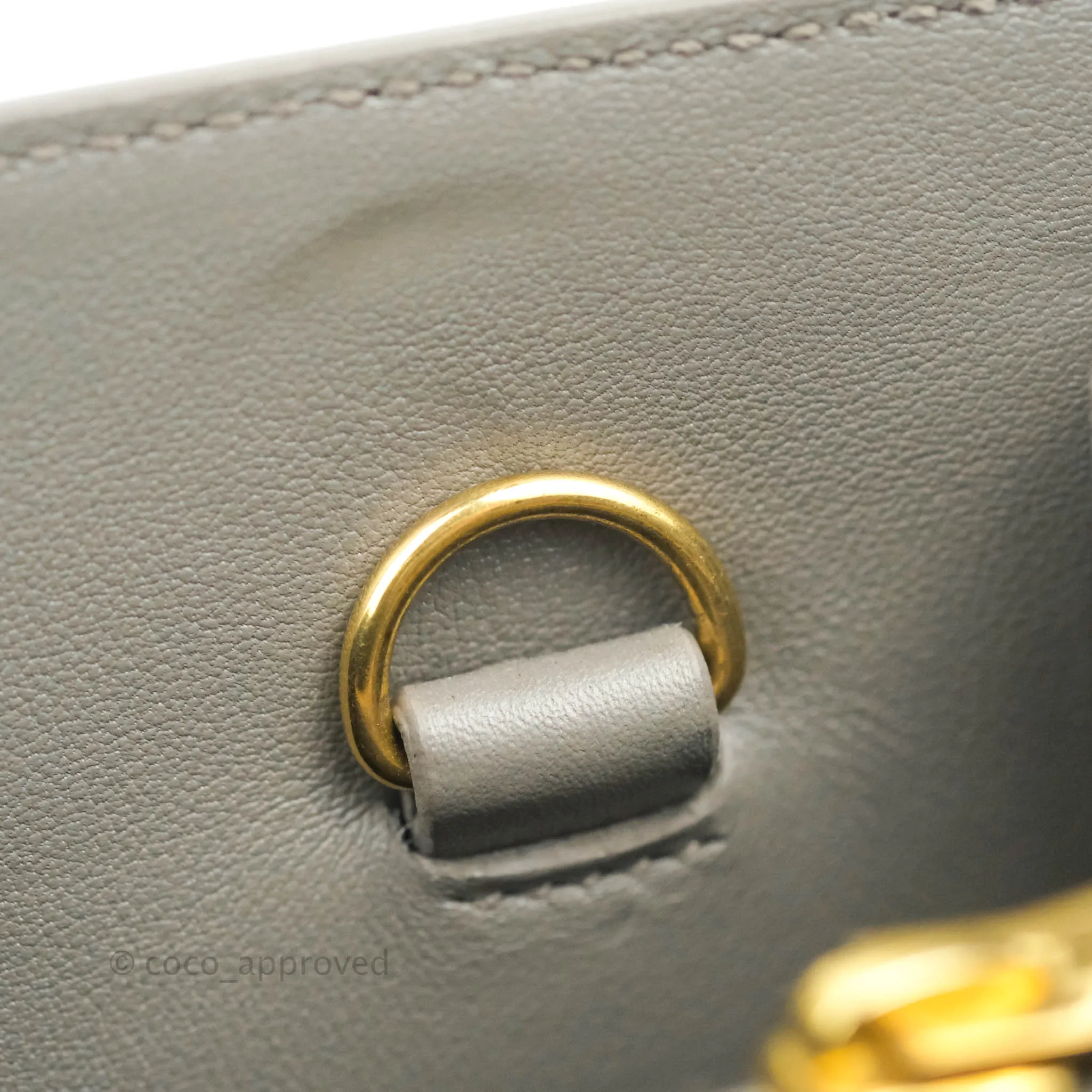 Saint Laurent Sac De Jour Grey Calfskin Baby