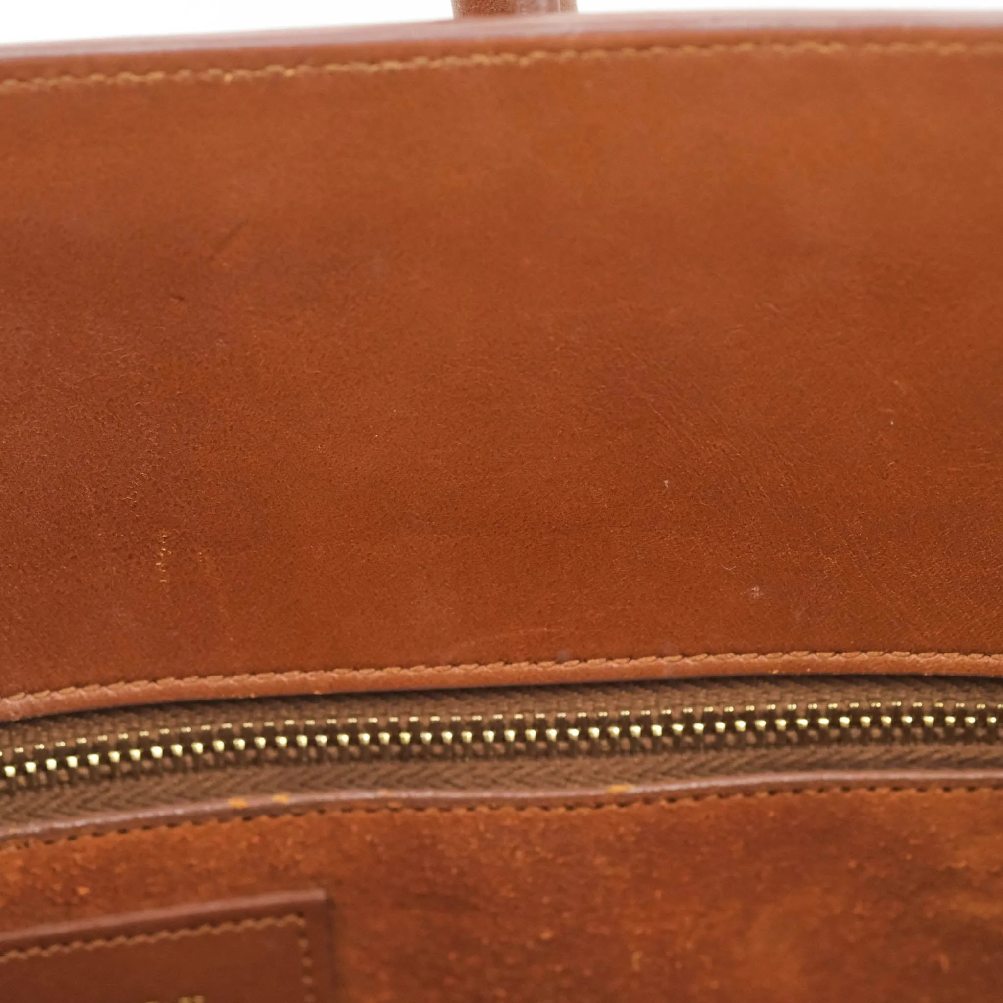 Saint Laurent Small Sac de Jour Bag Brown Calfskin Gold Hardware