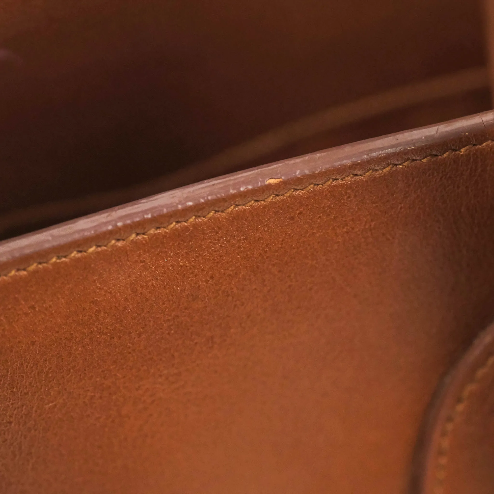 Saint Laurent Small Sac de Jour Bag Brown Calfskin Gold Hardware