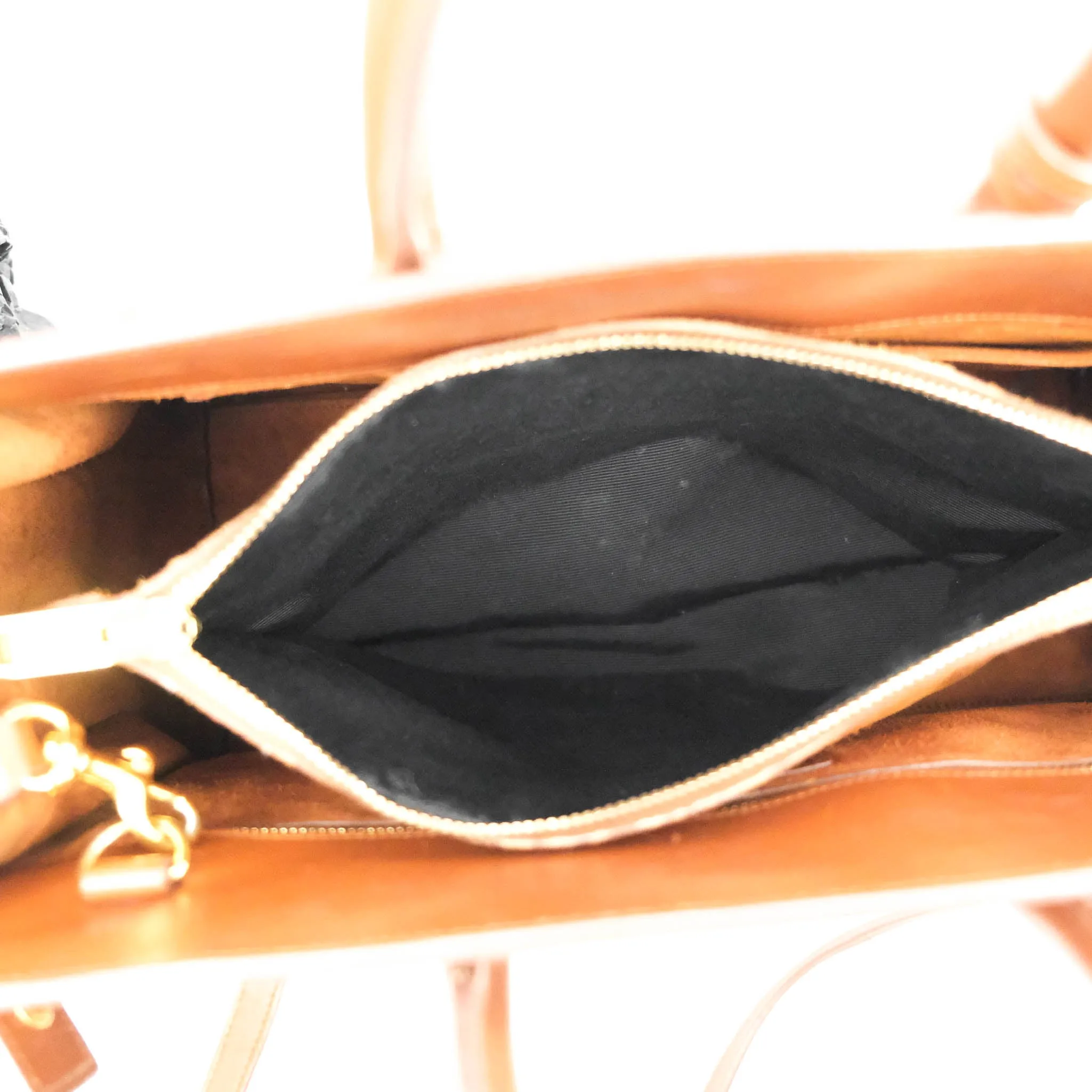 Saint Laurent Small Sac de Jour Bag Brown Calfskin Gold Hardware
