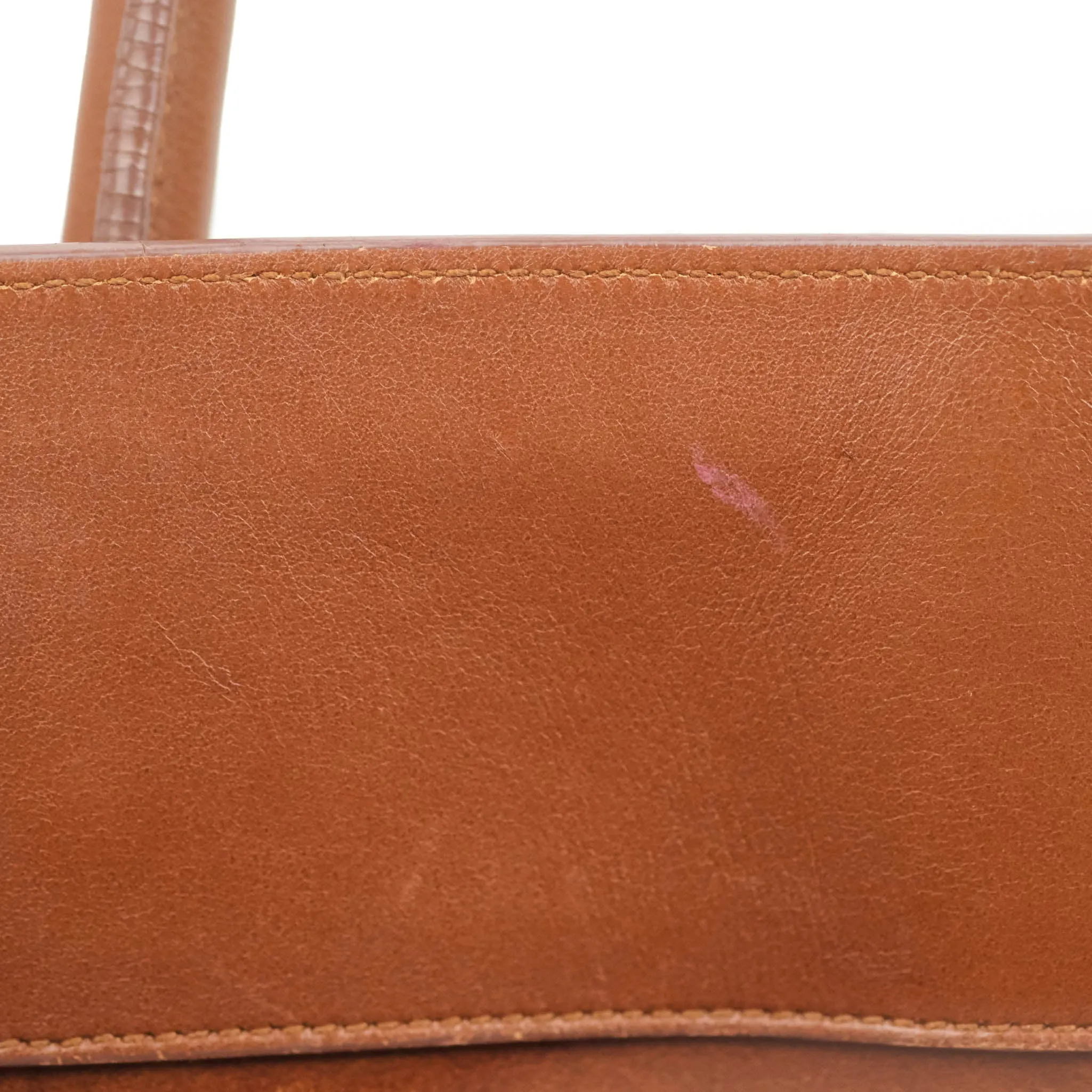 Saint Laurent Small Sac de Jour Bag Brown Calfskin Gold Hardware