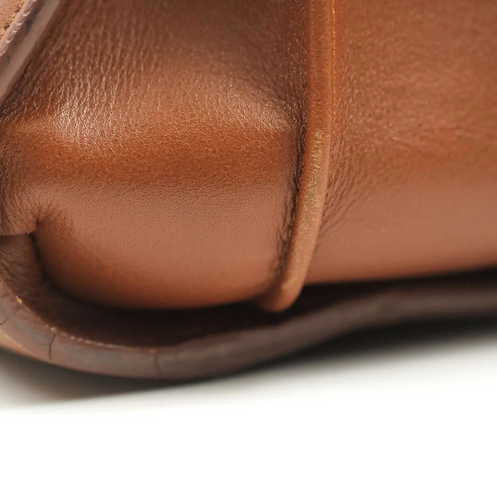 Saint Laurent Small Sac de Jour Bag Brown Calfskin Gold Hardware