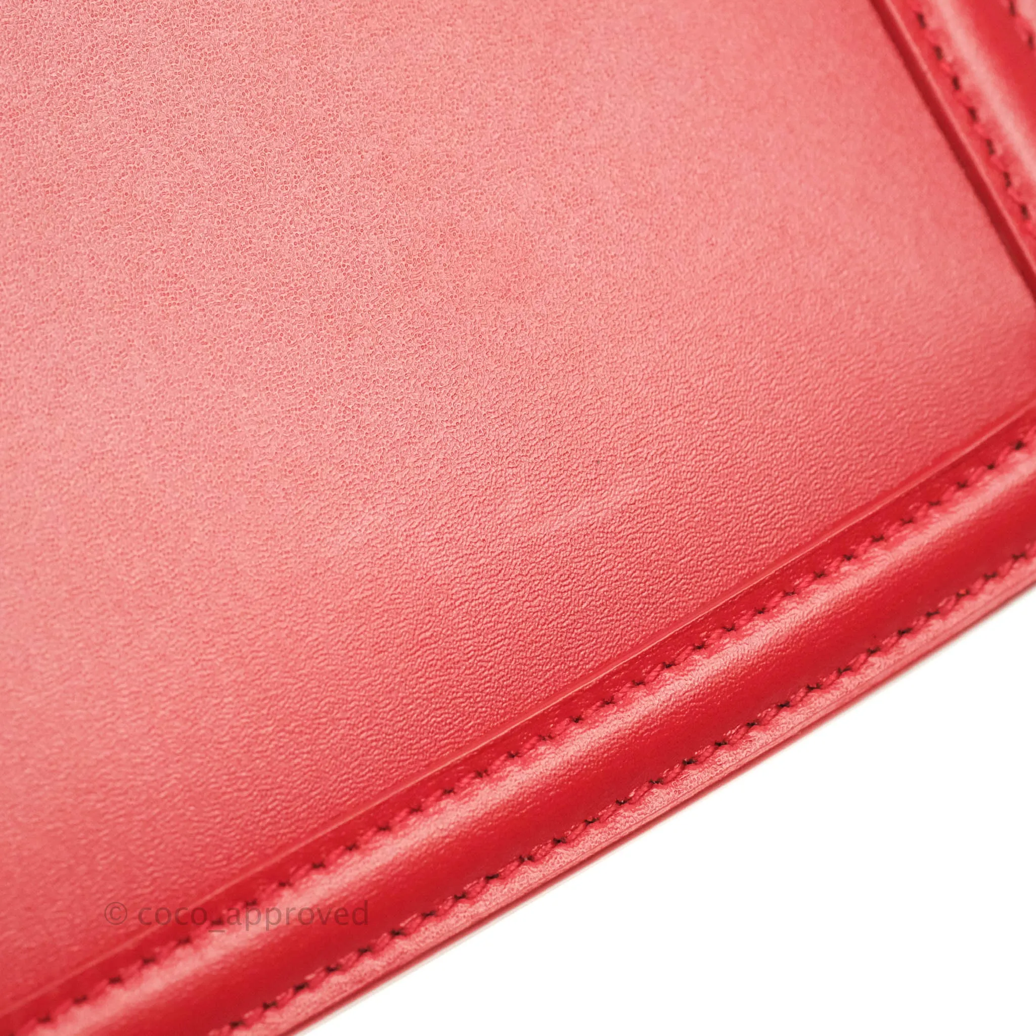 Saint Laurent Small Solferino Satchel Box Leather Eros Red