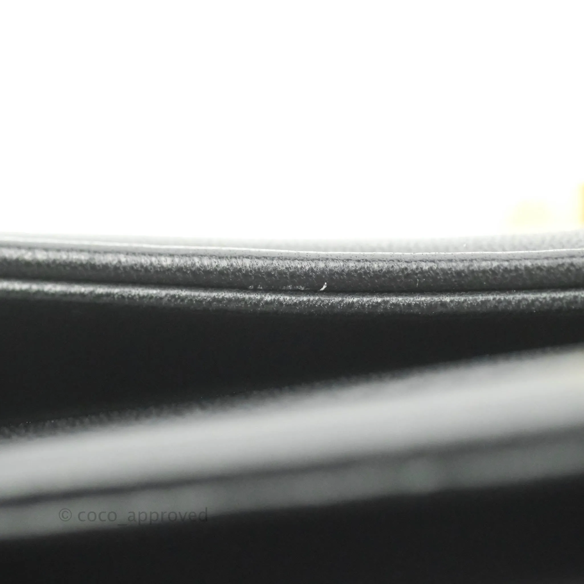 Saint Laurent Small Sulpice Triple V-Flap Black Lambskin Crossbody Bag