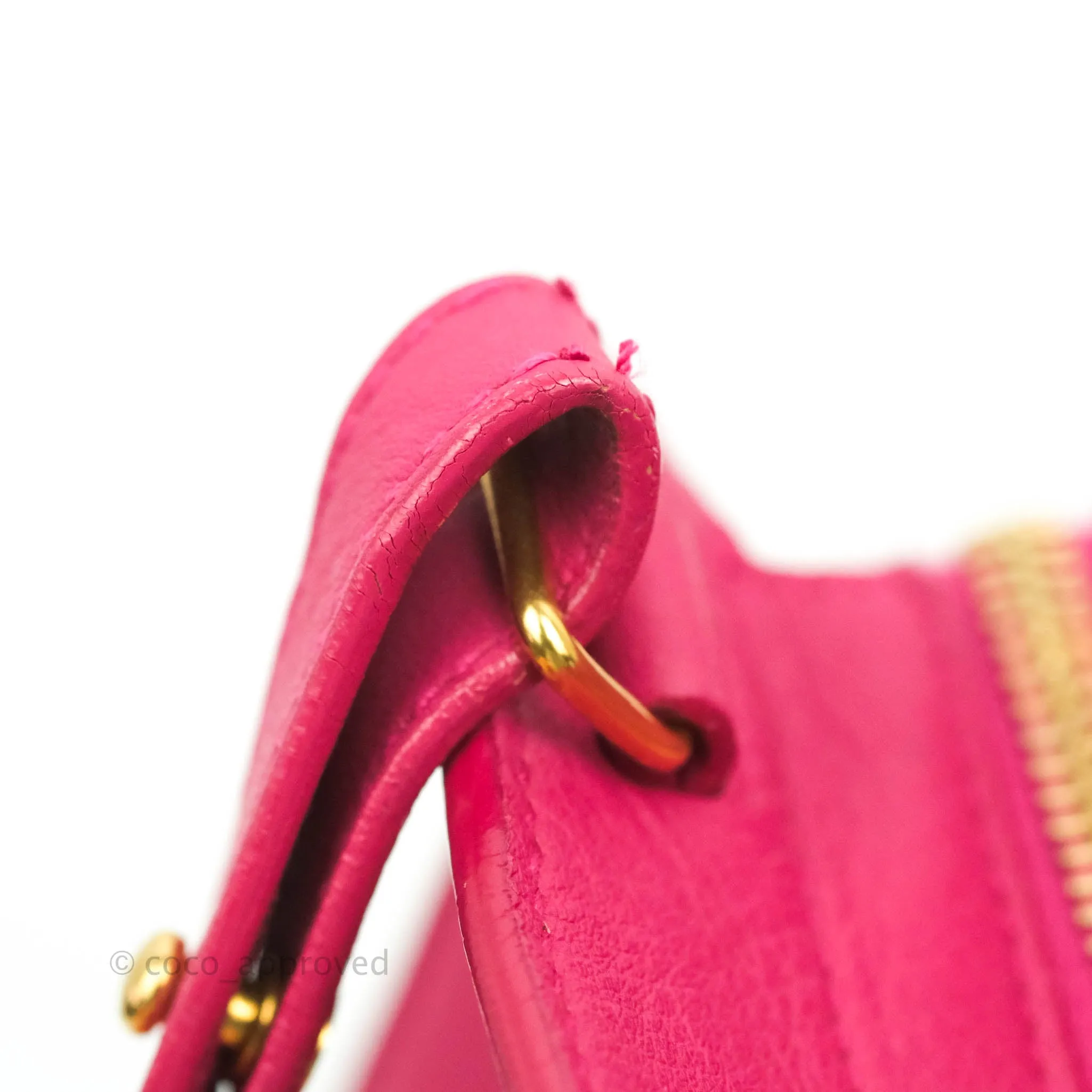 Saint Laurent Smooth Calfskin Small Y Ligne Cabas Pink