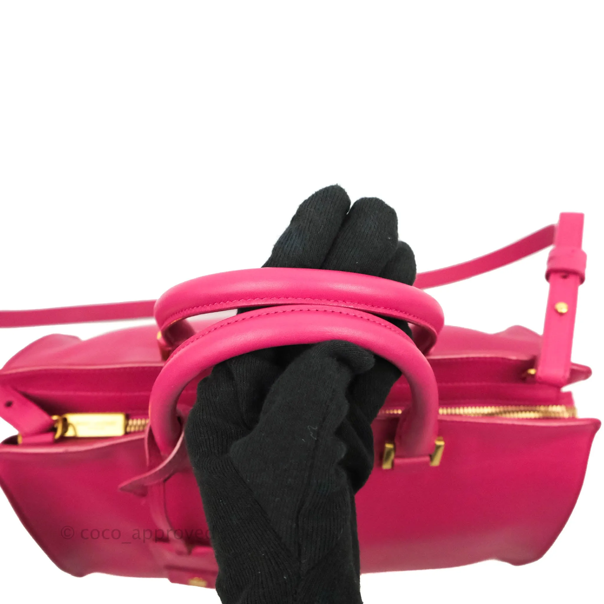 Saint Laurent Smooth Calfskin Small Y Ligne Cabas Pink