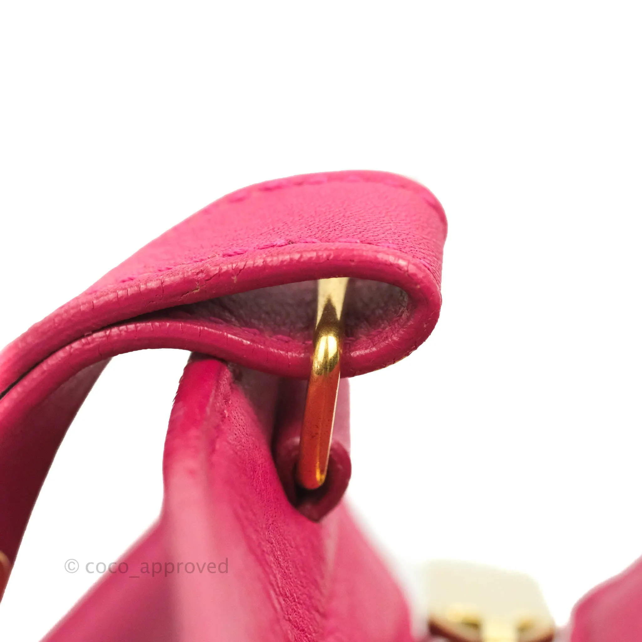 Saint Laurent Smooth Calfskin Small Y Ligne Cabas Pink