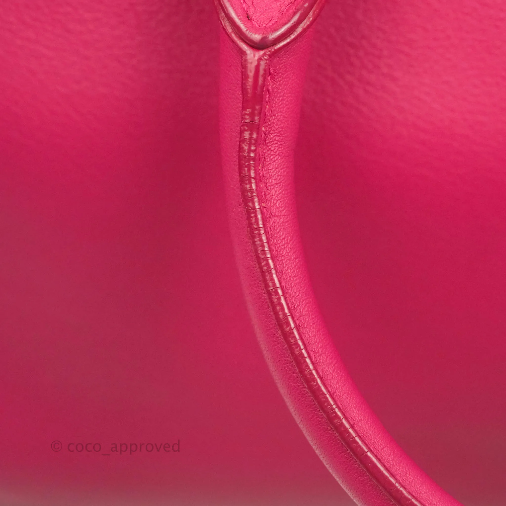 Saint Laurent Smooth Calfskin Small Y Ligne Cabas Pink
