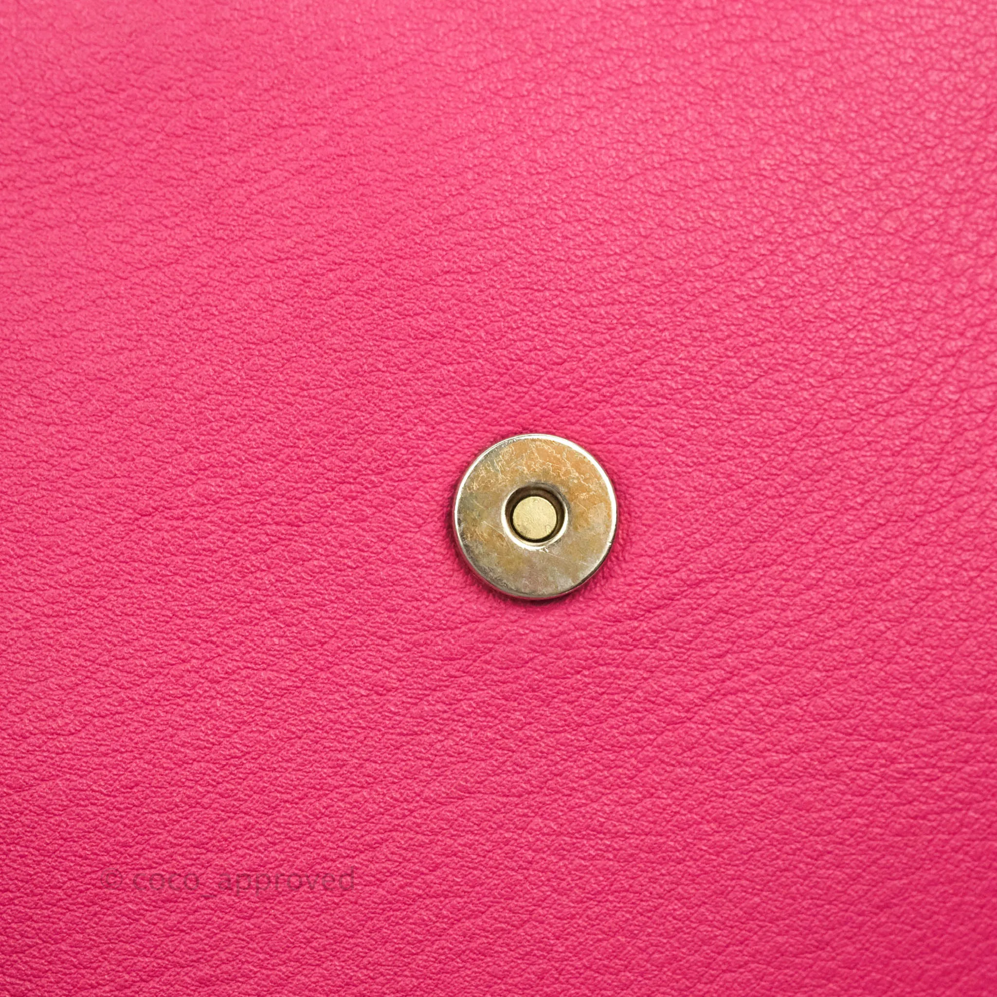 Saint Laurent Smooth Calfskin Small Y Ligne Cabas Pink