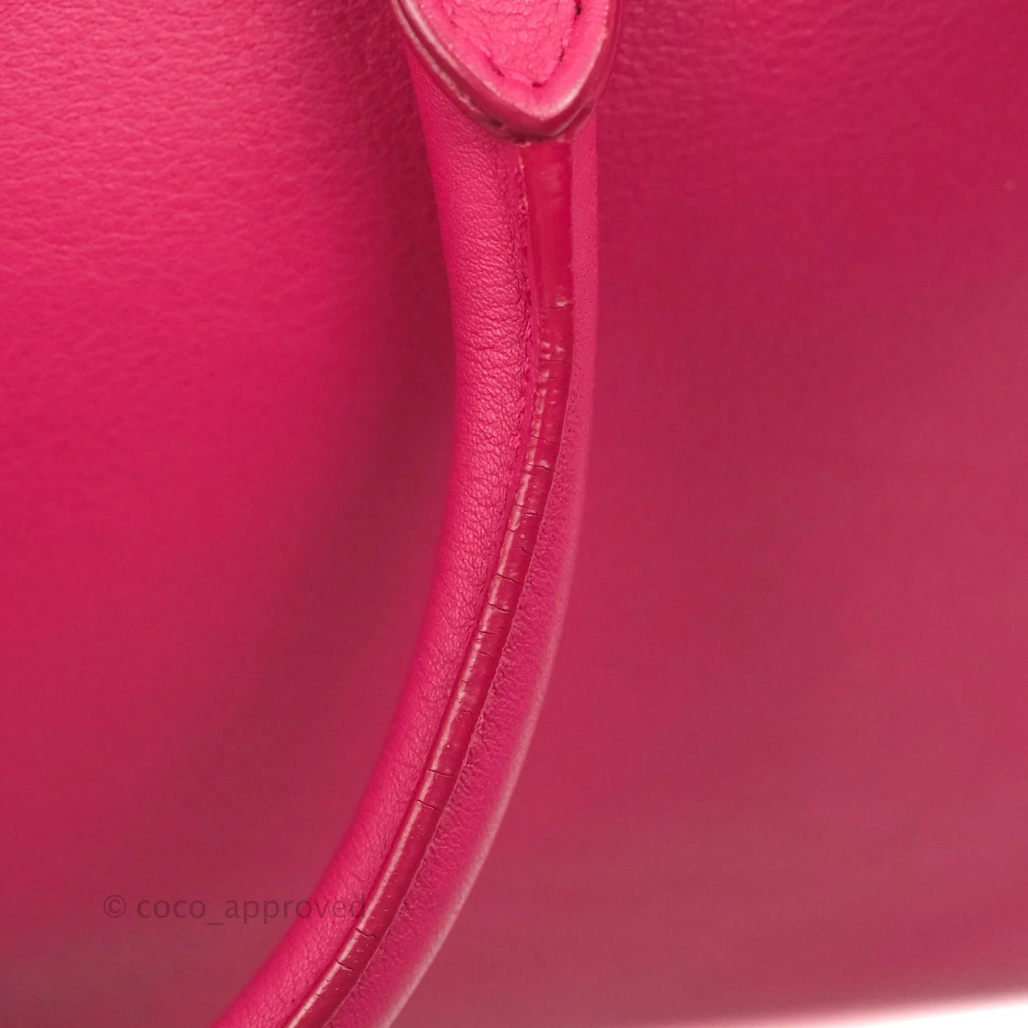 Saint Laurent Smooth Calfskin Small Y Ligne Cabas Pink