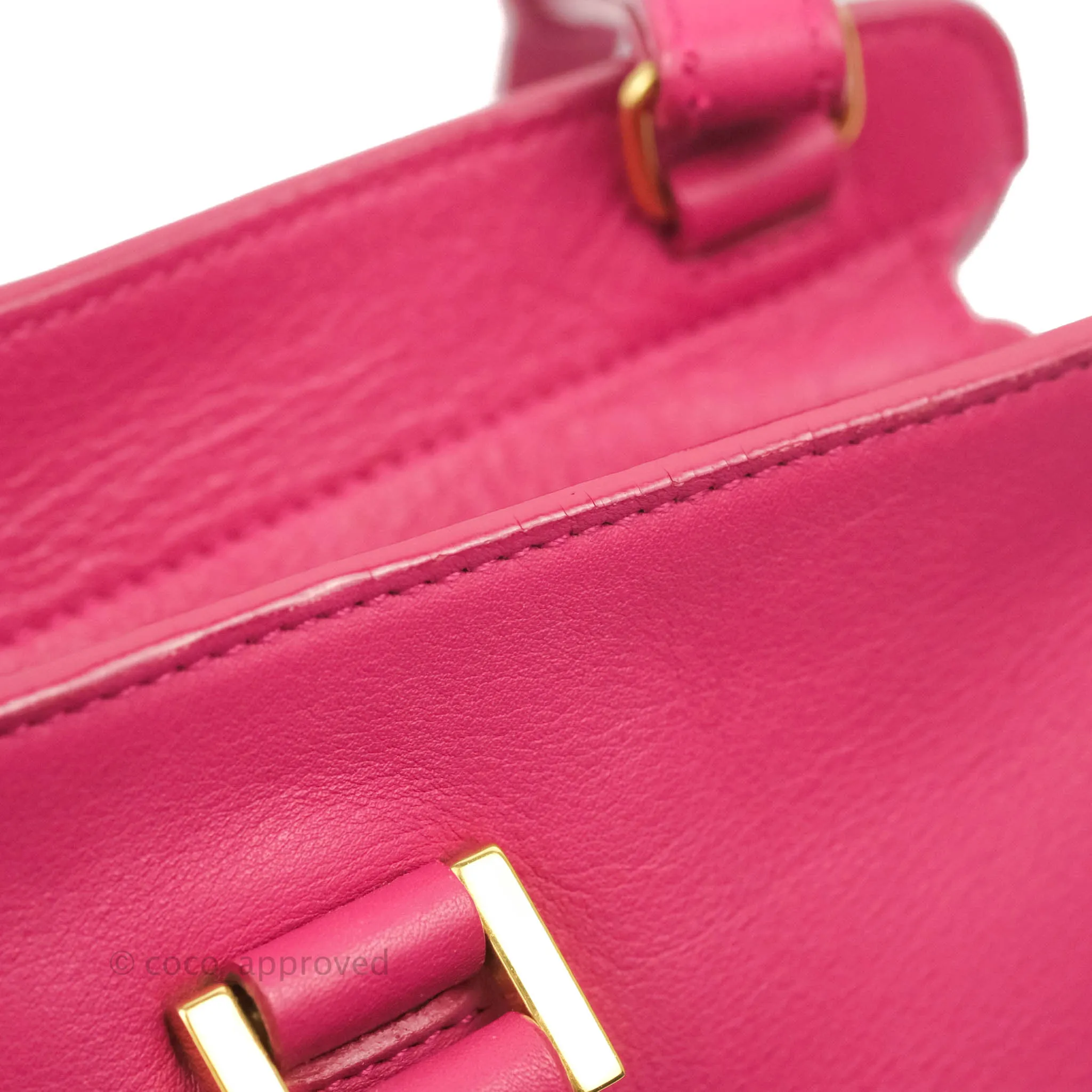 Saint Laurent Smooth Calfskin Small Y Ligne Cabas Pink