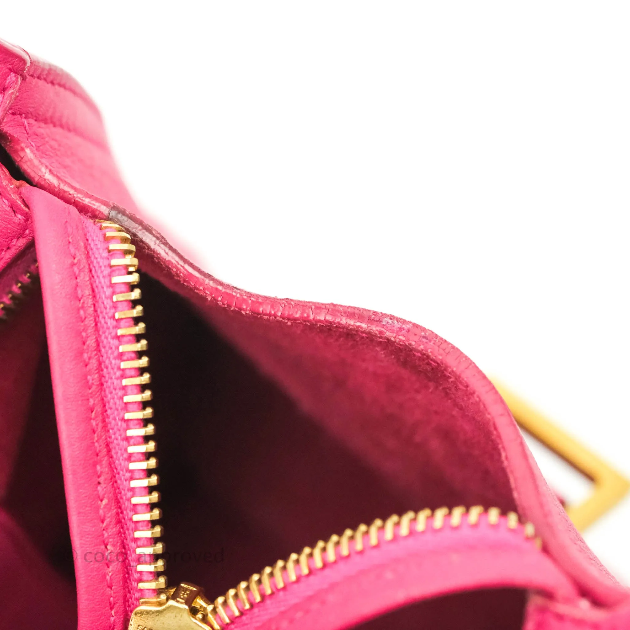 Saint Laurent Smooth Calfskin Small Y Ligne Cabas Pink