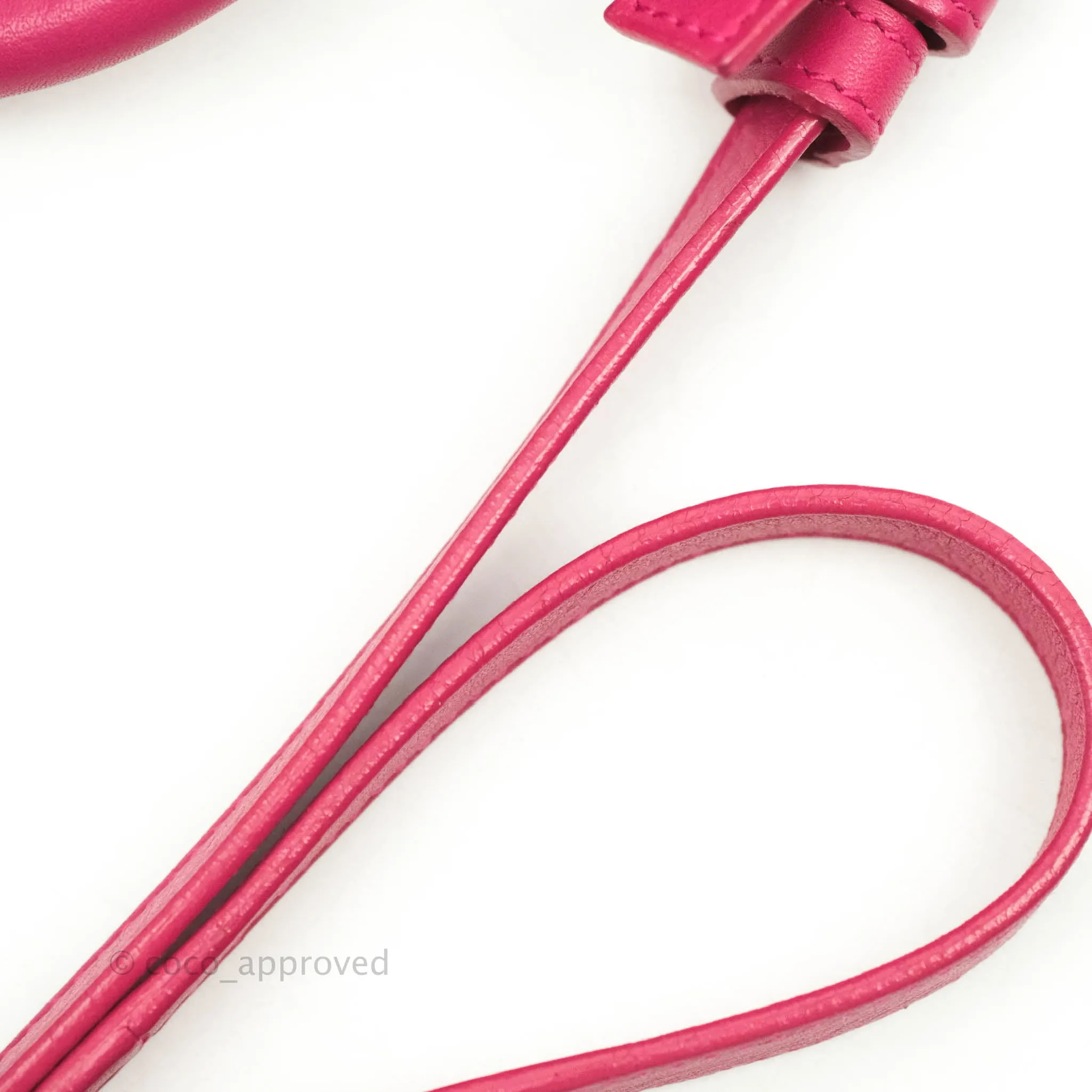Saint Laurent Smooth Calfskin Small Y Ligne Cabas Pink