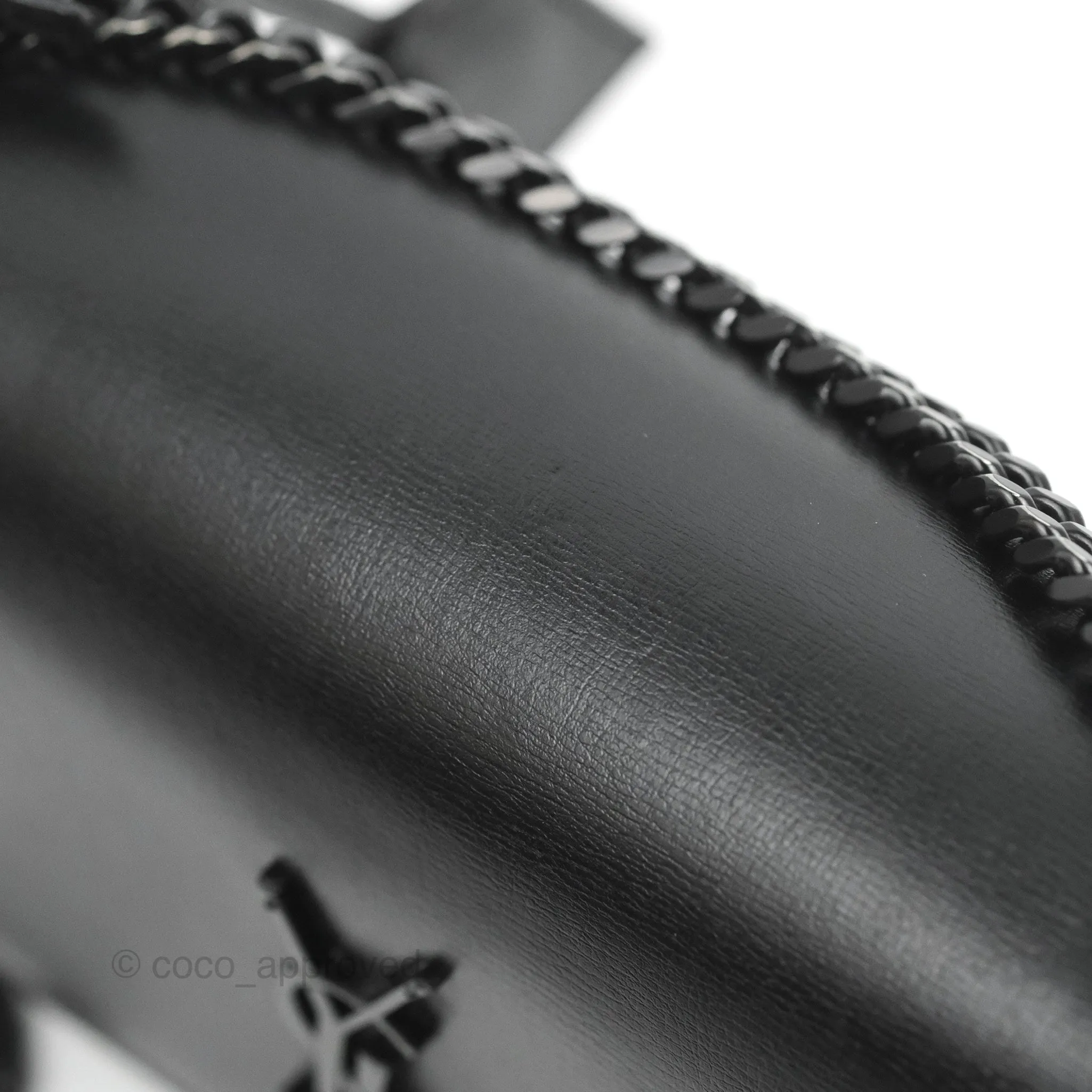 Saint Laurent Sunset Medium So Black Calfskin