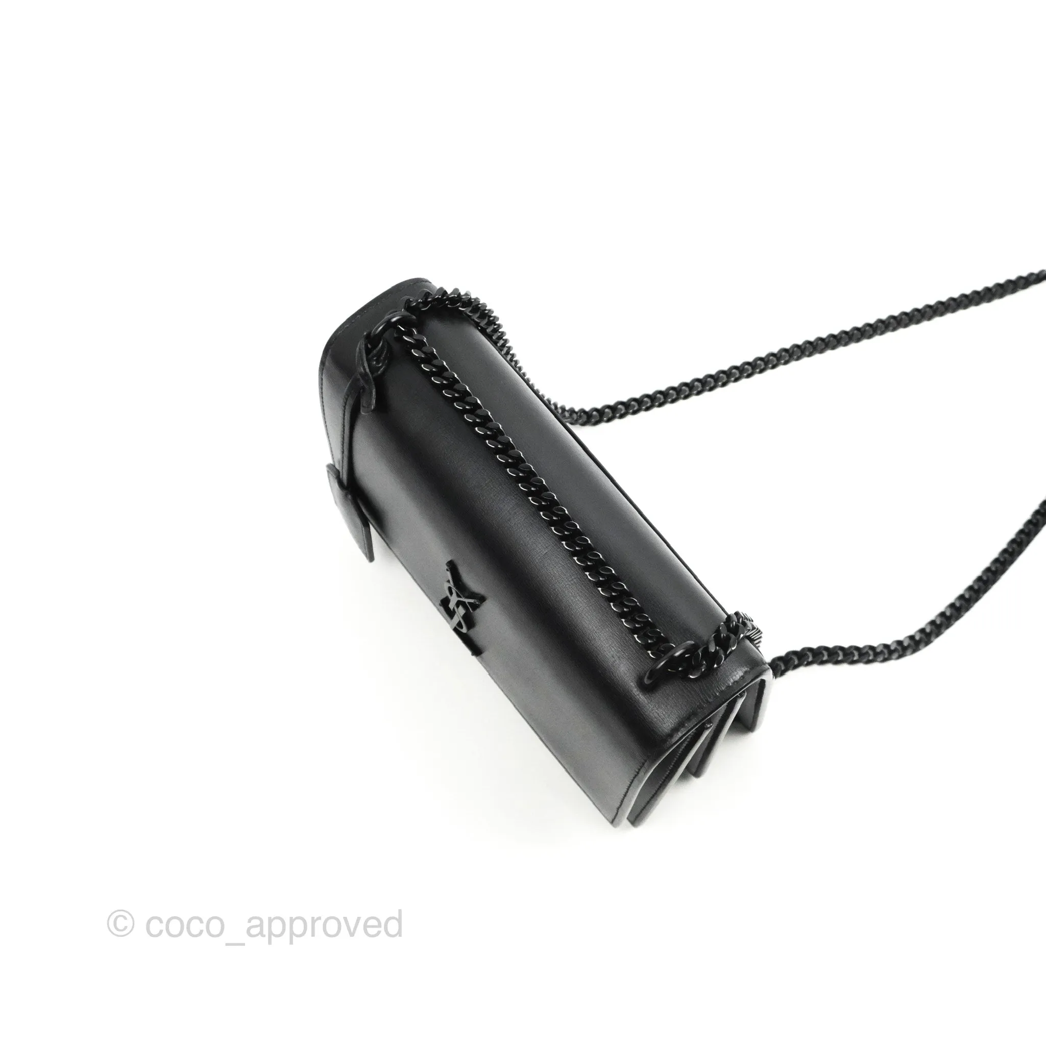 Saint Laurent Sunset Medium So Black Calfskin