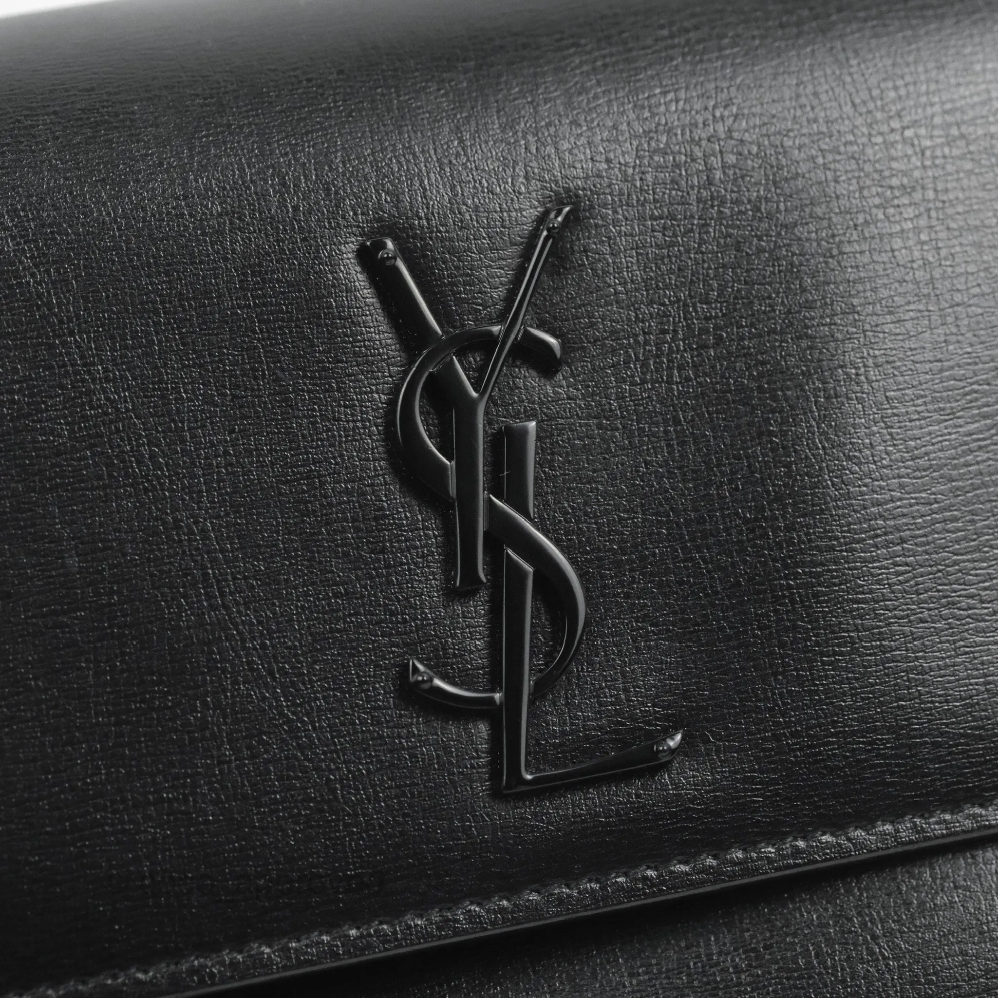 Saint Laurent Sunset Medium So Black Calfskin